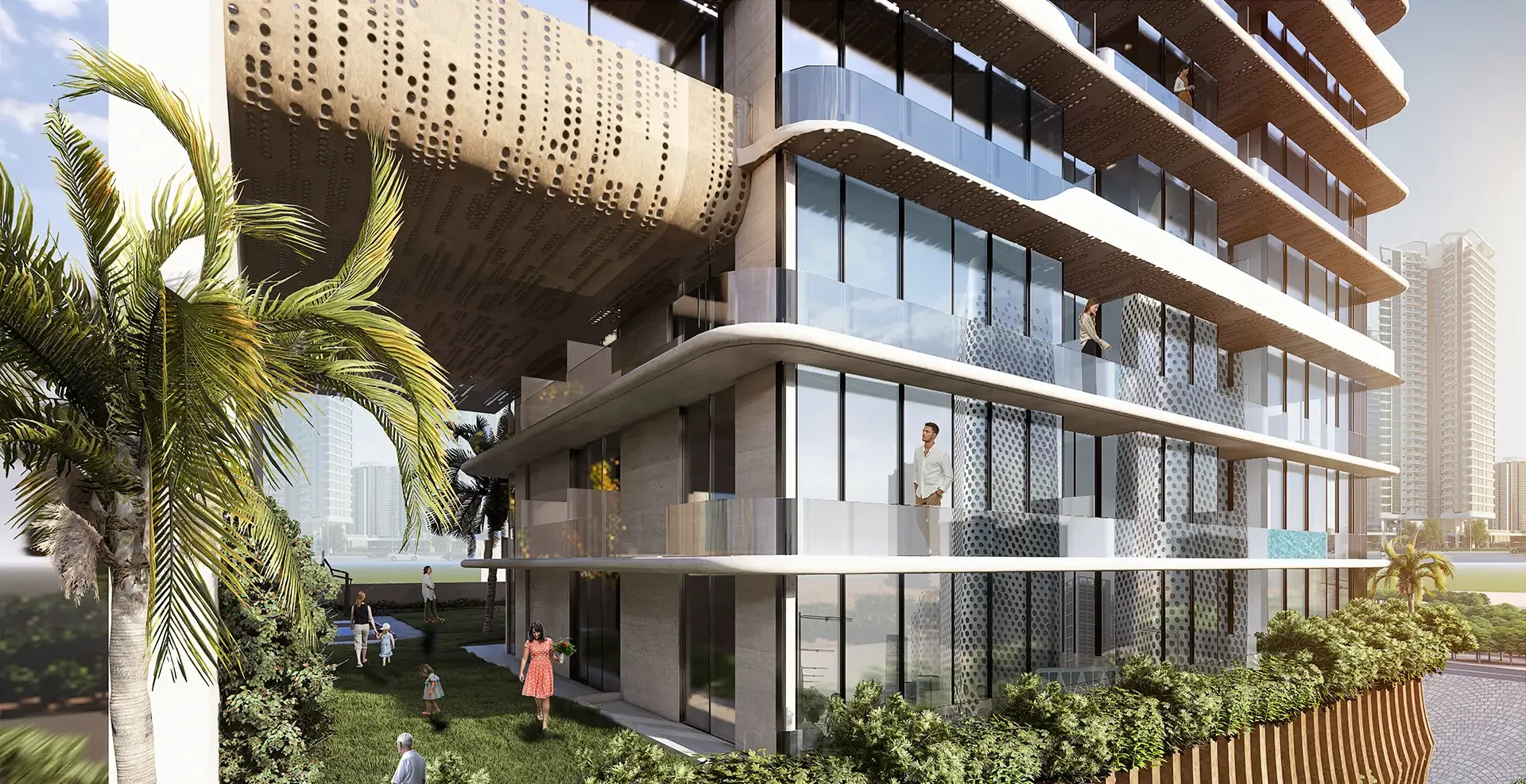 Vivanti Residences outdoor leisure area
