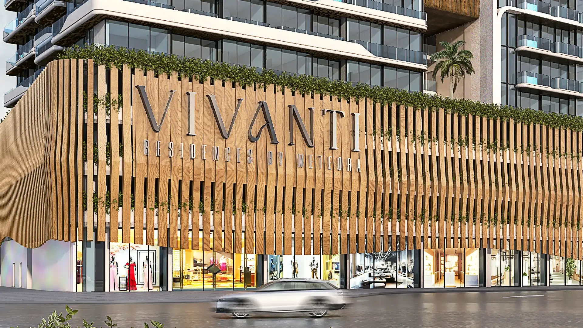 Vivanti Residences retail level