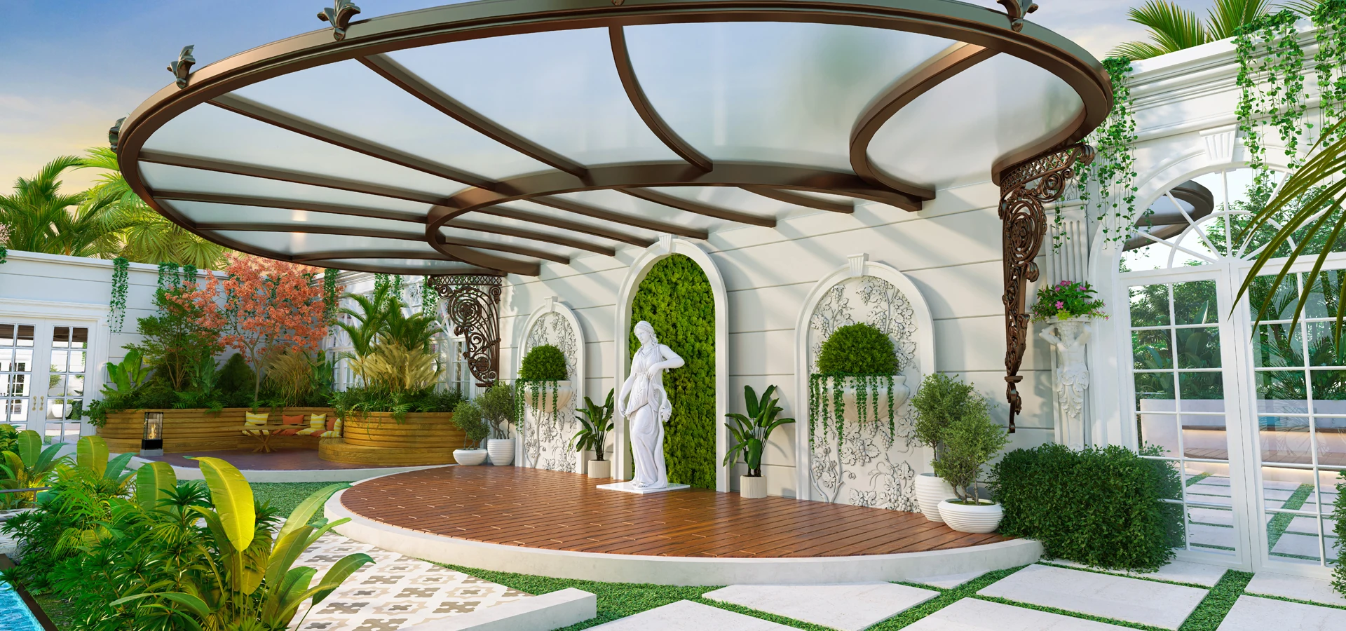 Vincitore Aqua Flora — Innenansicht — in Dubai Science Park