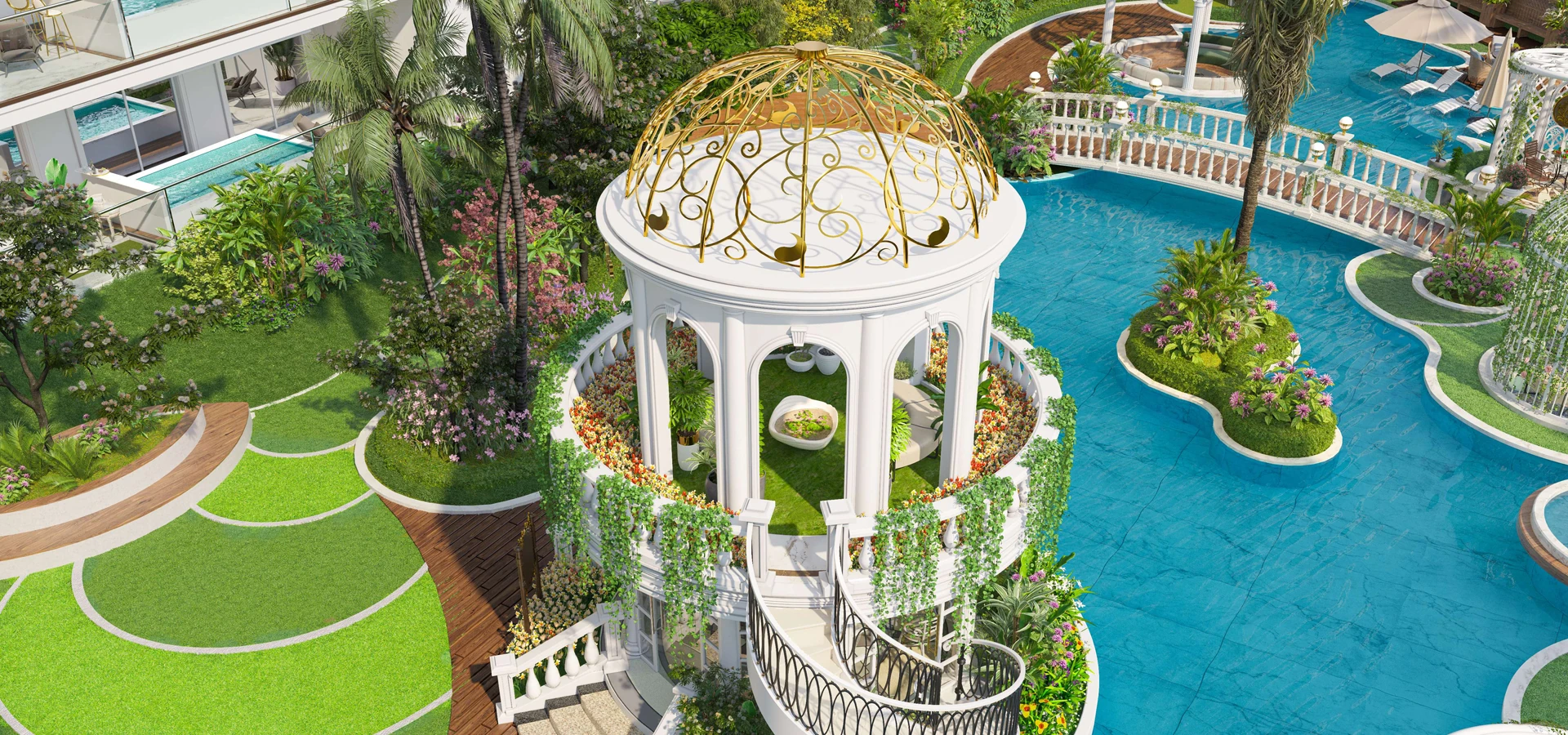 Vincitore Aqua Flora — Gemeinschaftsbereiche — in Dubai Science Park