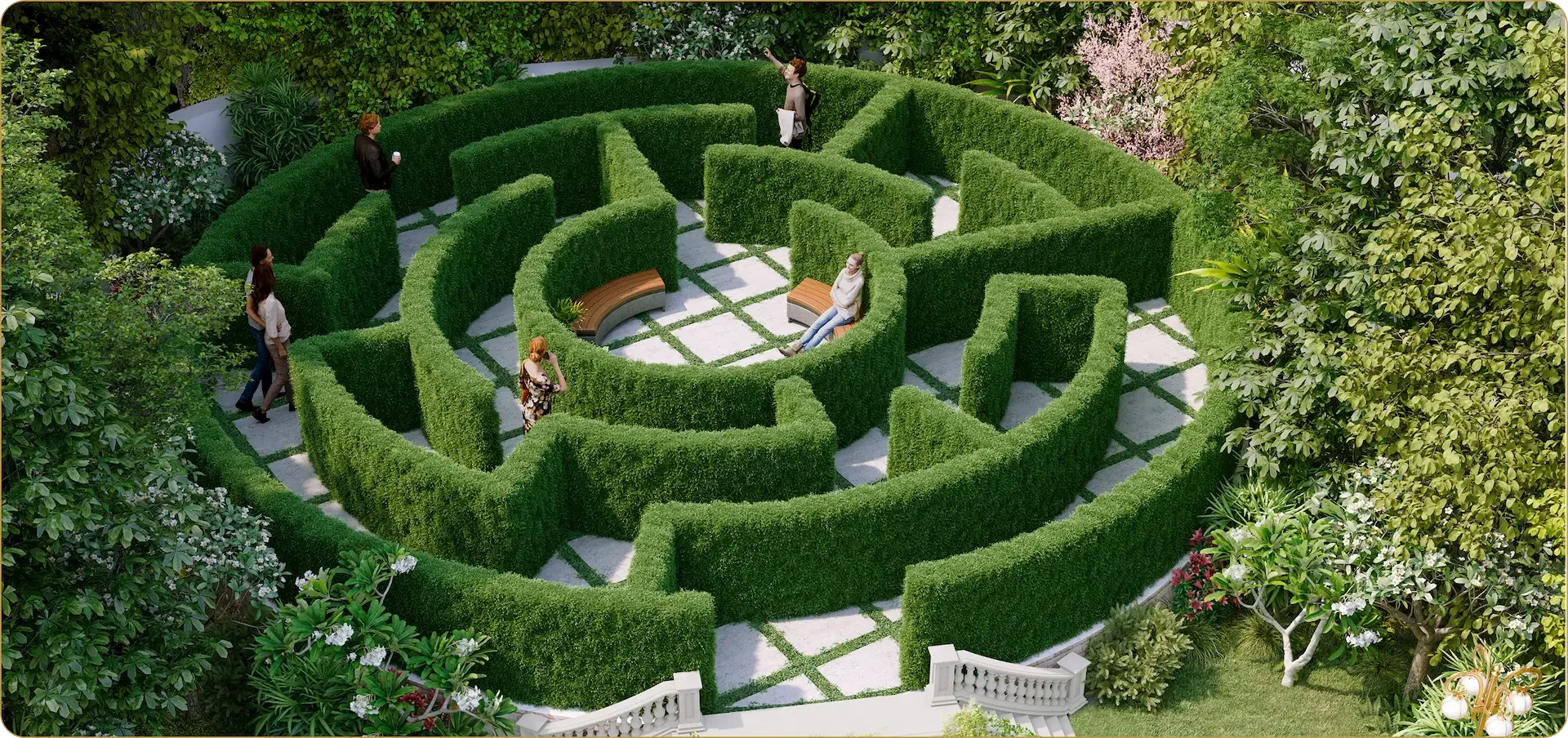 Vincitore Wellness Estate garden