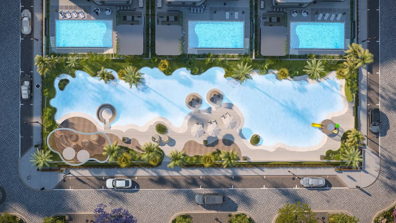 Wellington Grand Villas lagoon