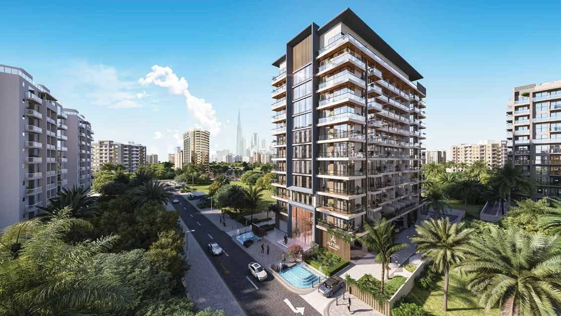 AUM 99 Residences — project image in Dubai Land Residence Complex (DLRC)