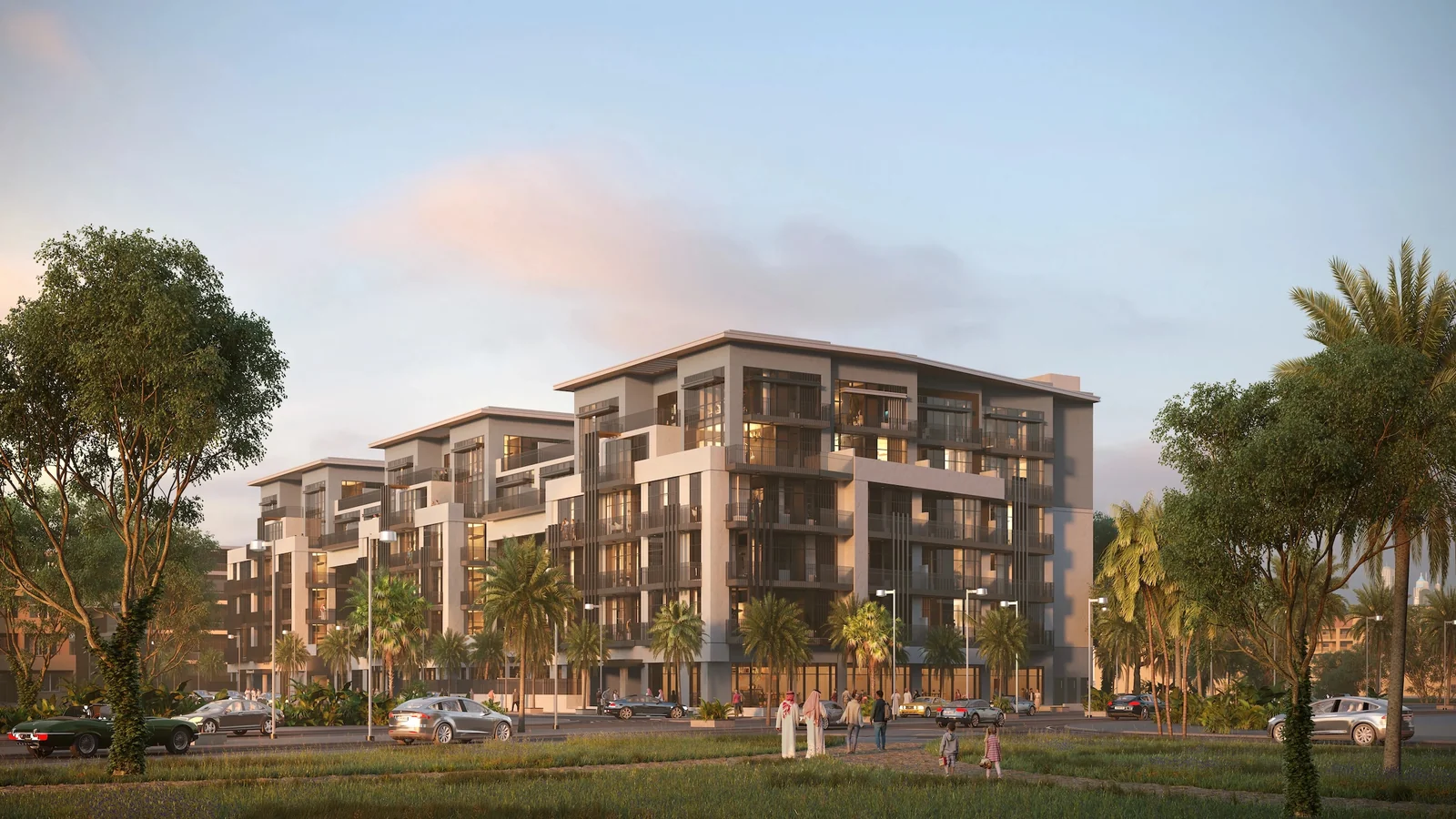 Parkwood Residences — proje görseli — Jumeirah Village Circle bölgesinde