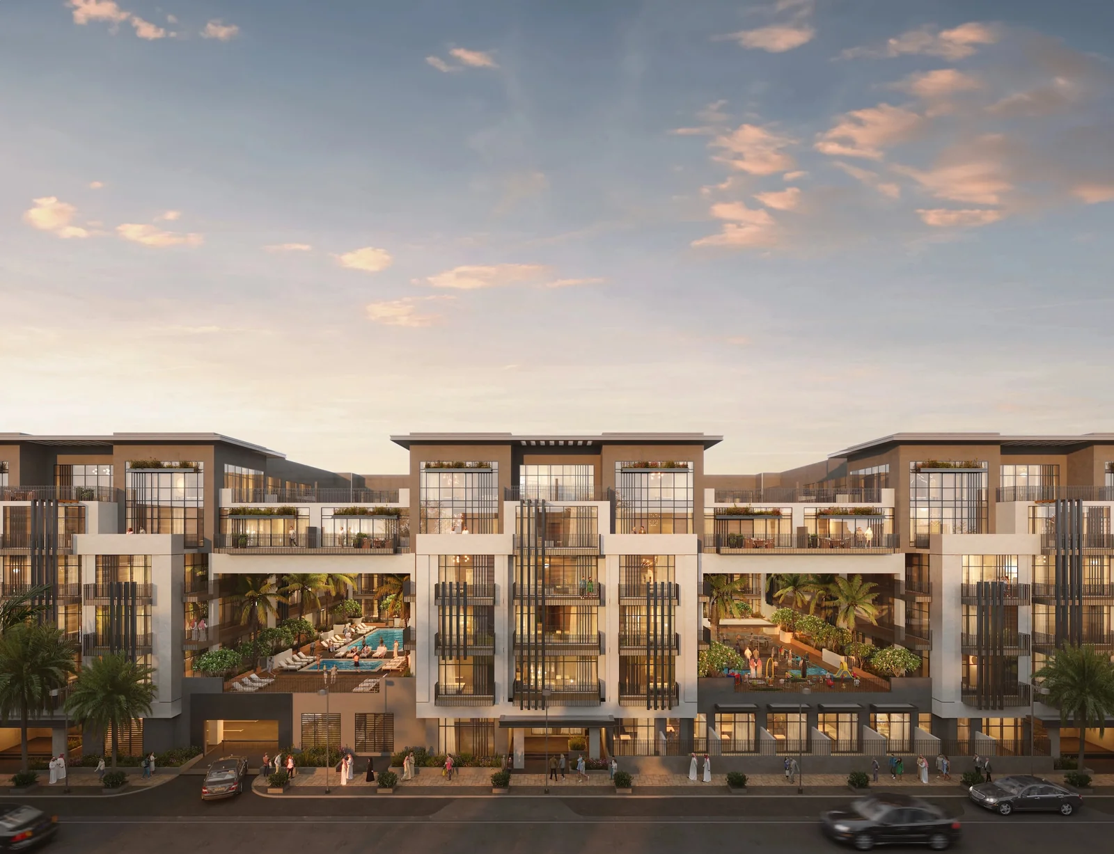Parkwood Residences — proje görseli — Jumeirah Village Circle bölgesinde