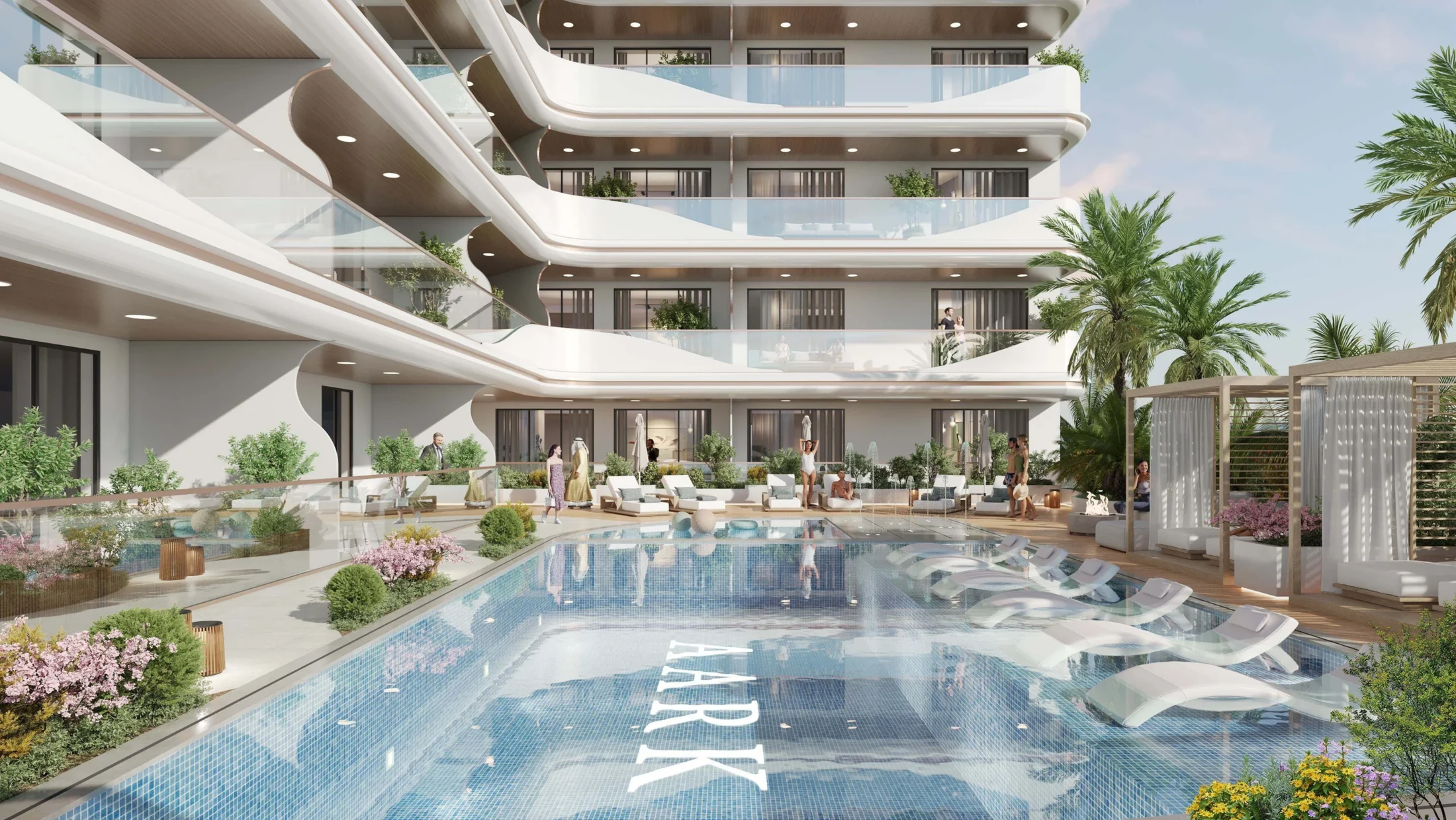Aark Terraces — official architecture, interior or resident amenity view