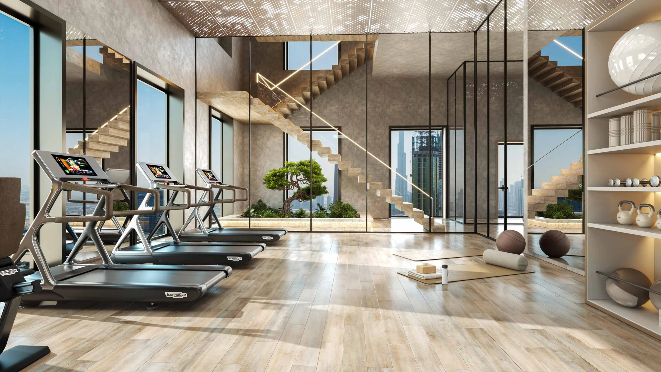 AHS Tower — official architecture, interior or resident amenity view