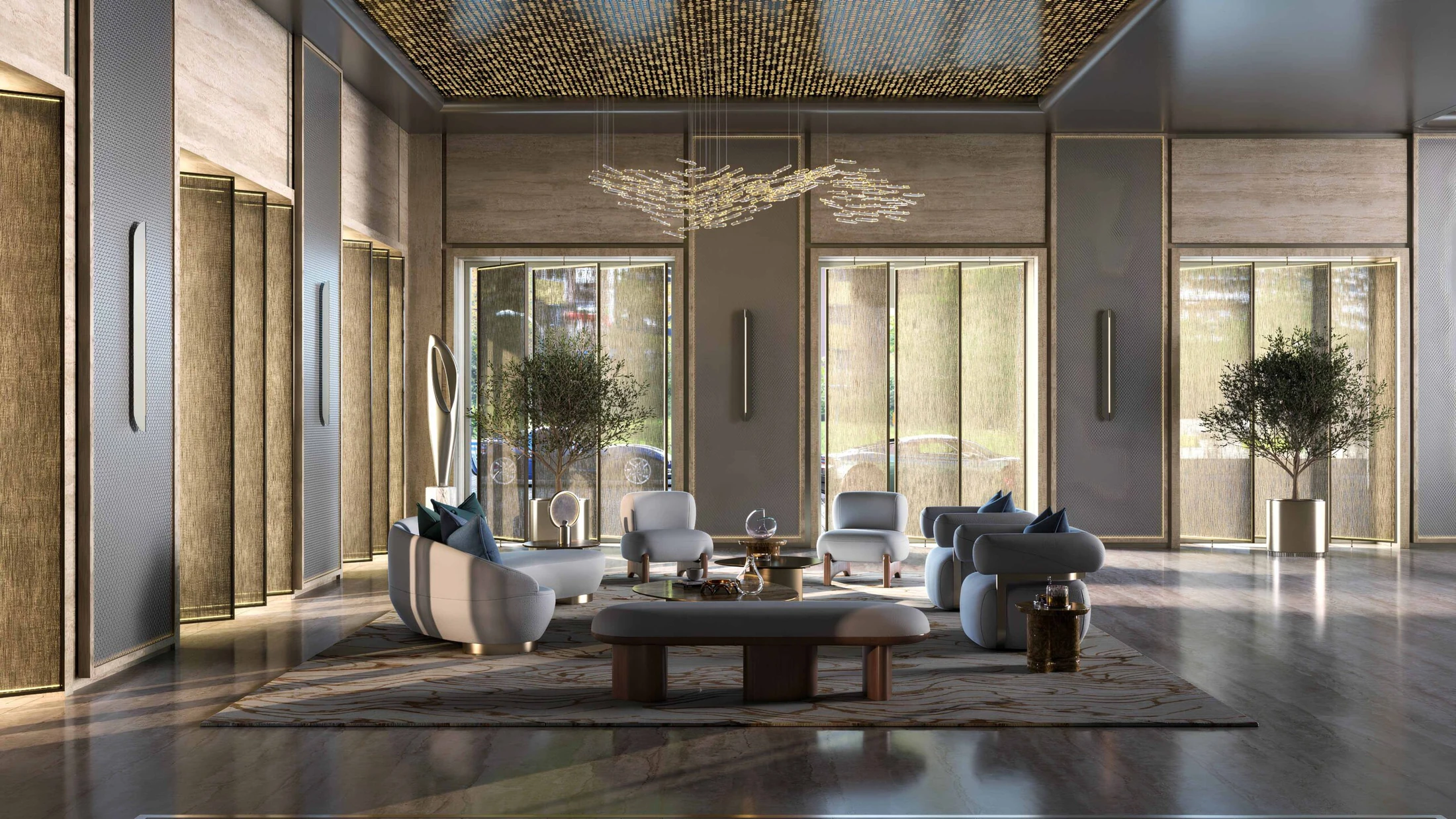 AHS Tower — official architecture, interior or resident amenity view