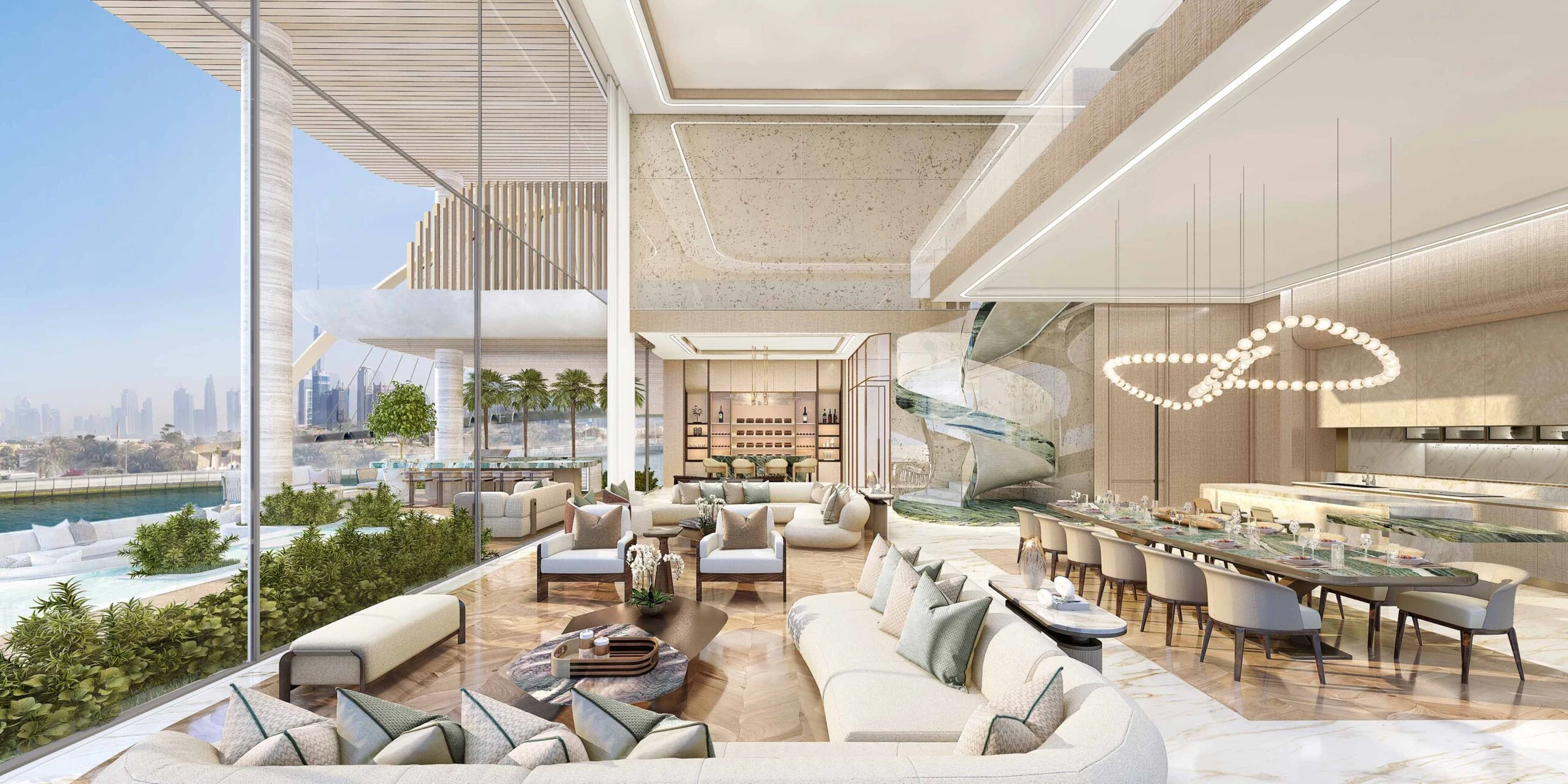 Casa Canal — Innenansicht — in Al Wasl