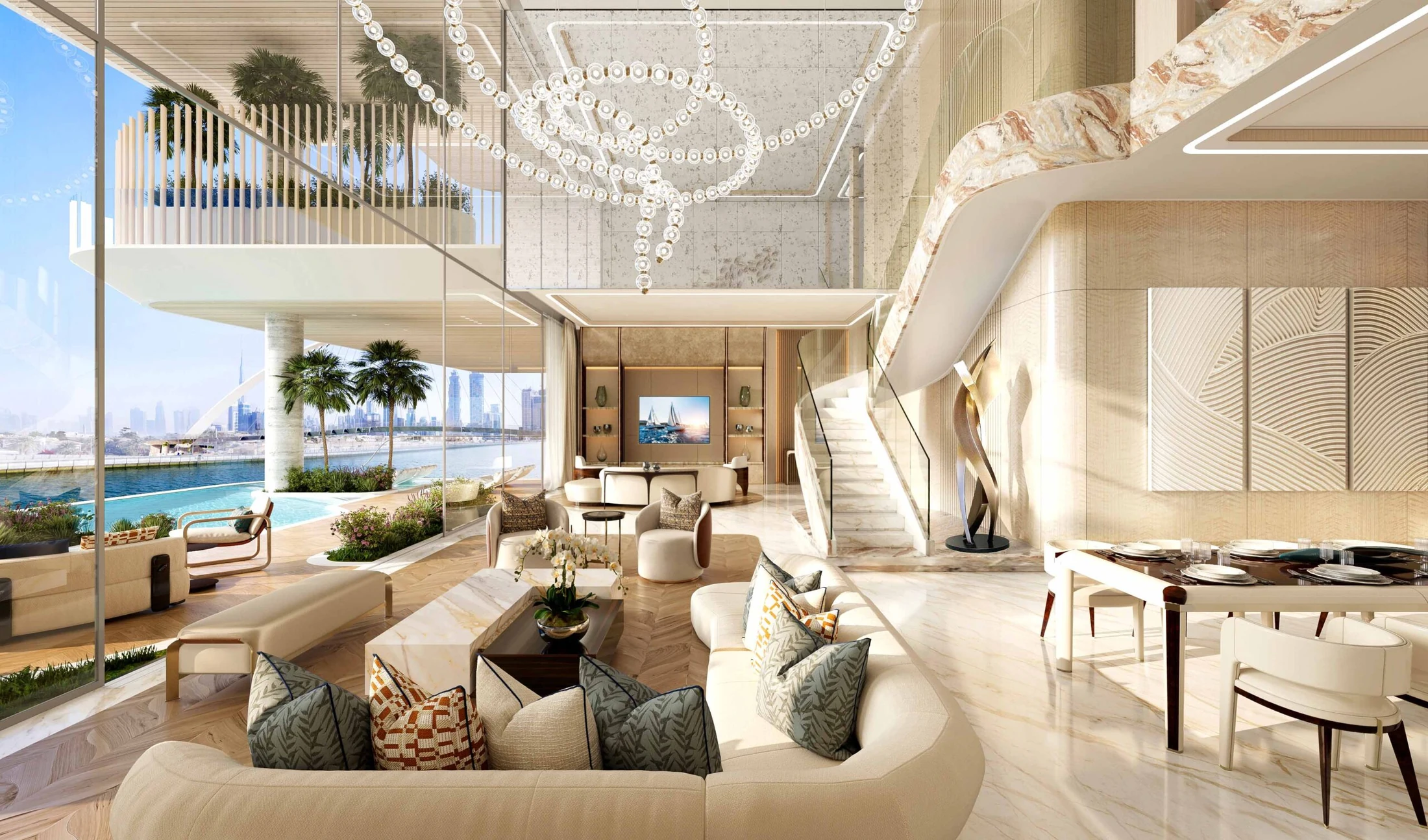 Casa Canal — Innenansicht — in Al Wasl