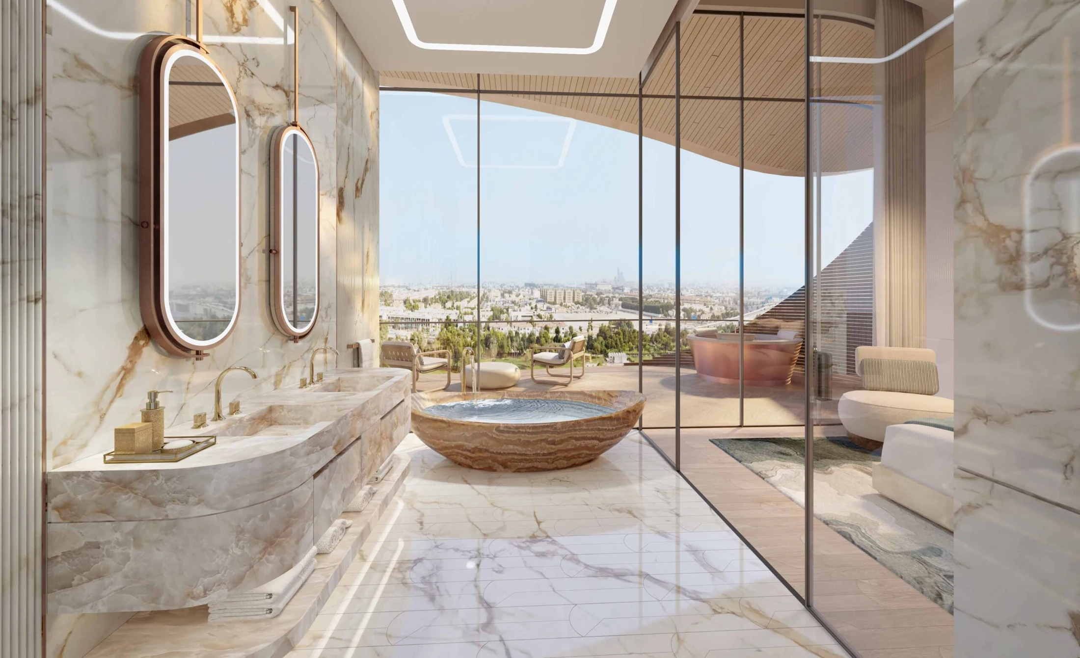 One Canal — official architecture, interior or resident amenity view