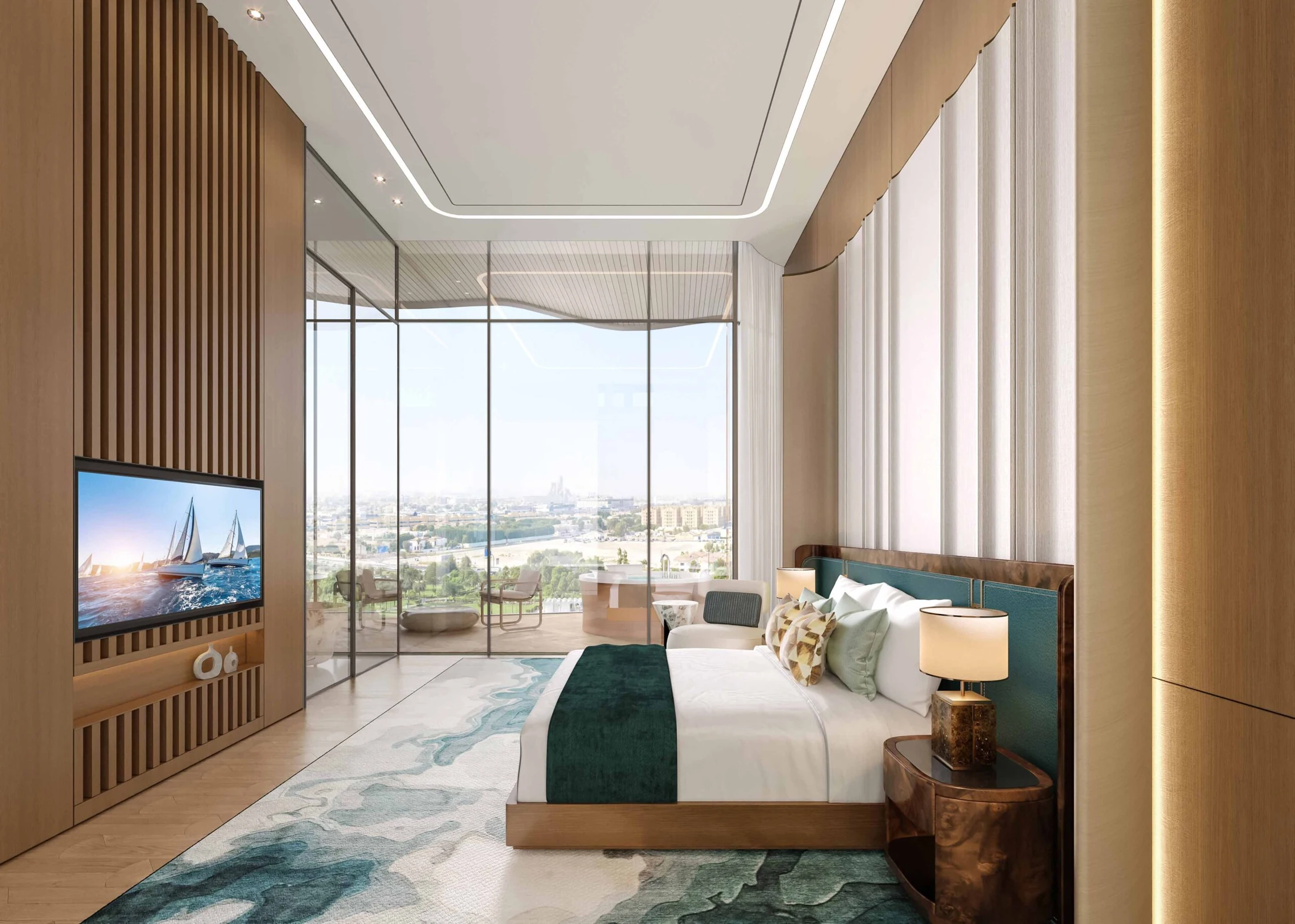 One Canal — official architecture, interior or resident amenity view