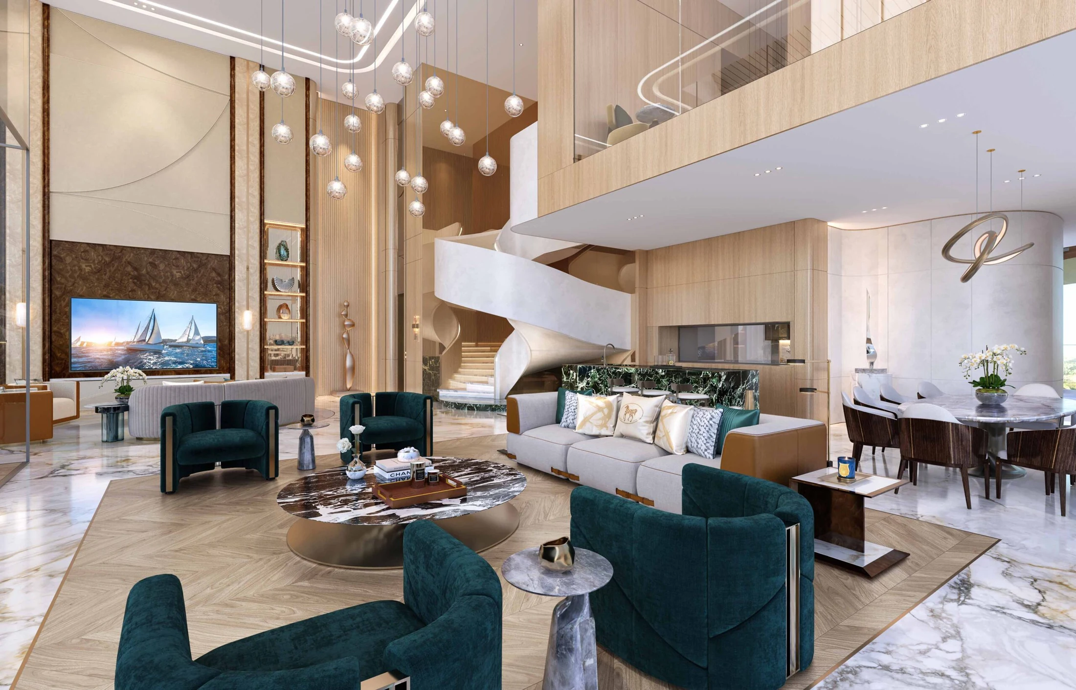 One Canal — official architecture, interior or resident amenity view