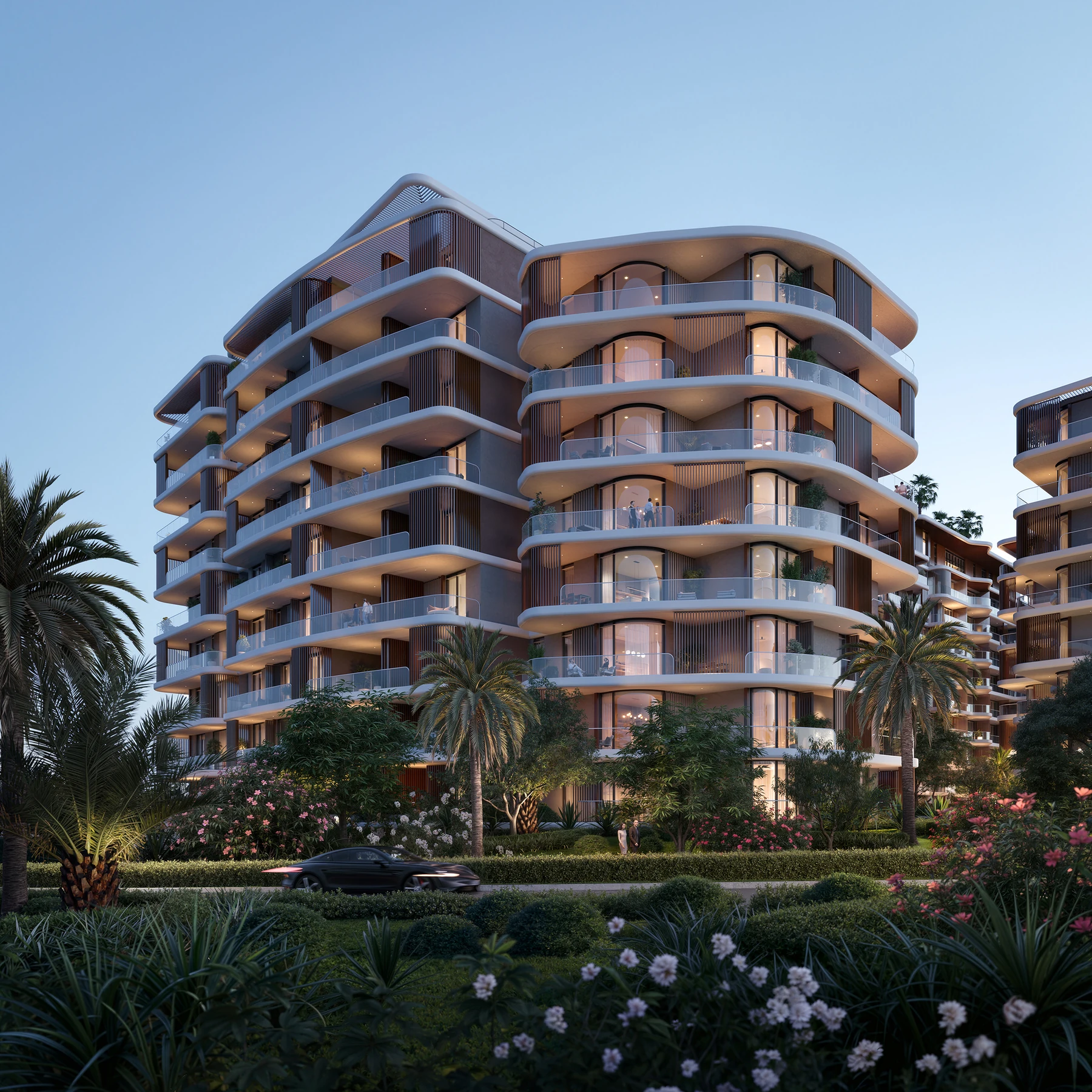 The Cape night exterior