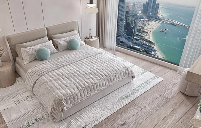 The Residences, Al Habtoor Grand — vista interna — a Dubai Marina