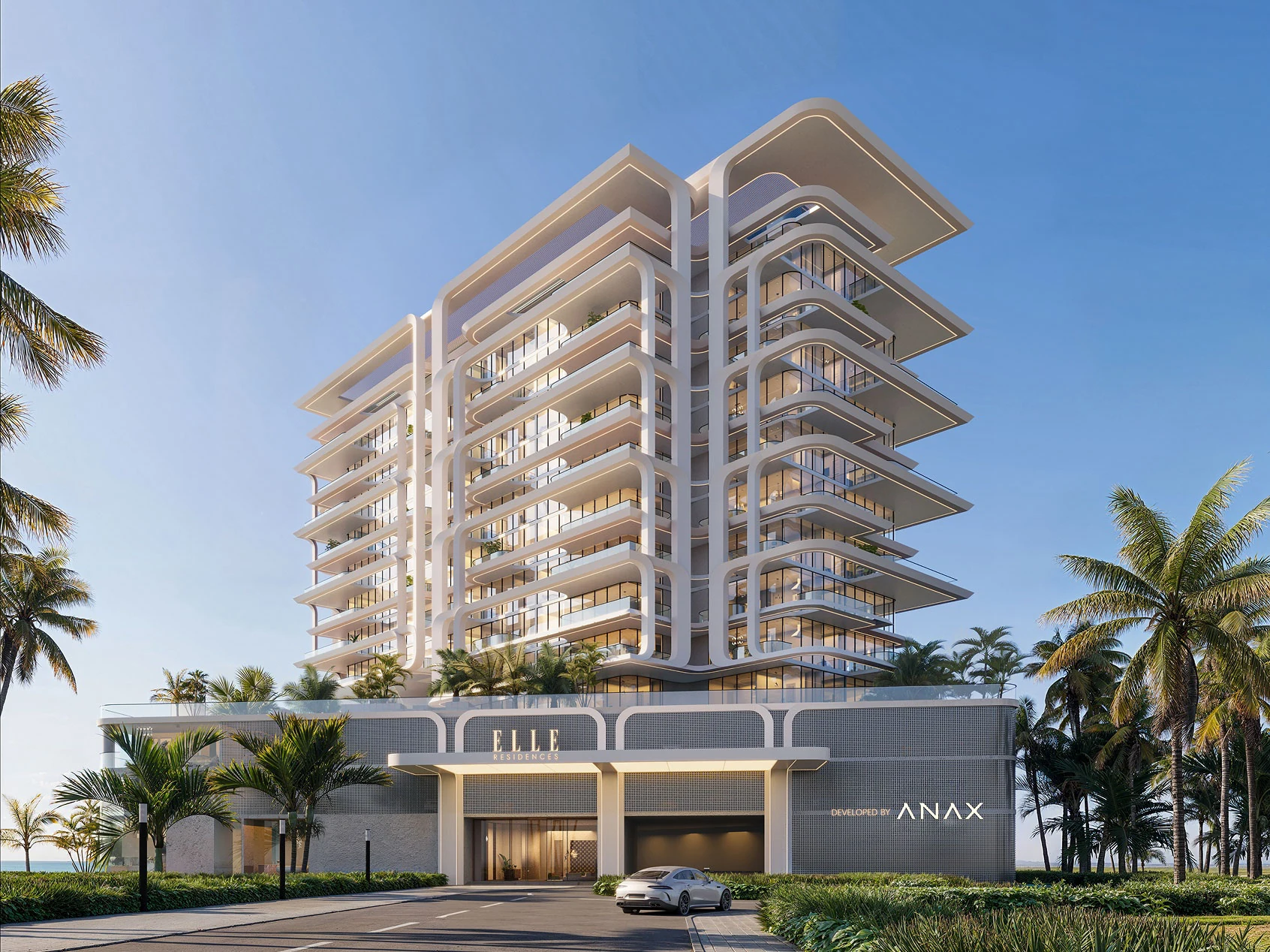 Vue officielle de elle residences