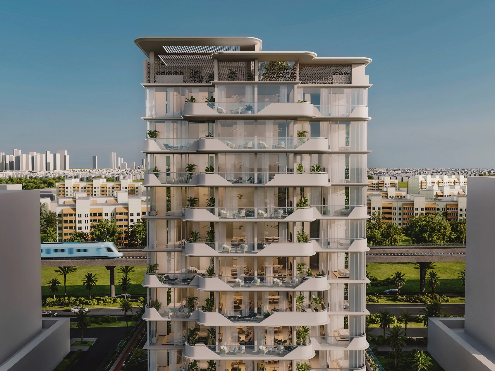 Vue officielle de evora residences