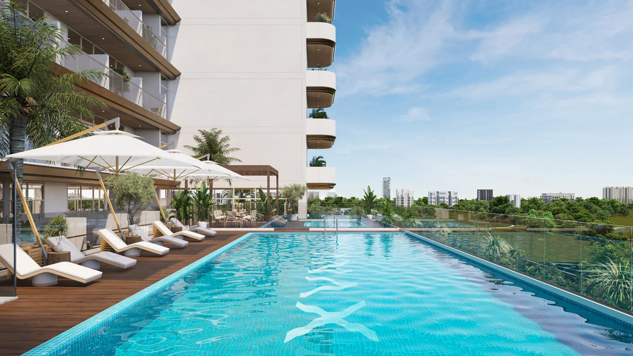 Vue officielle de kyomi residences