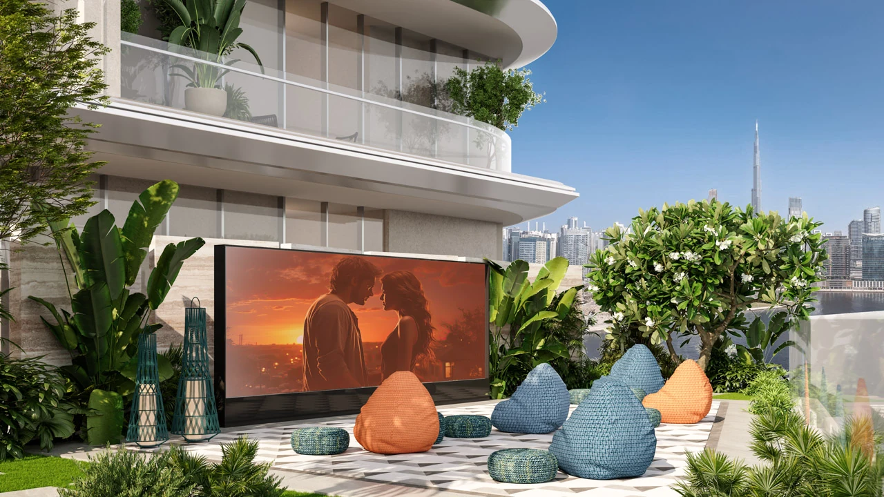 Vue officielle de V-Suites à Business Bay