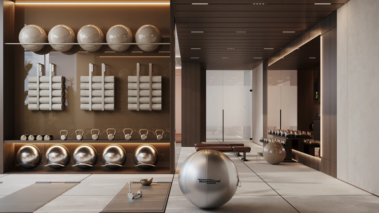 Vue officielle de V-Suites à Business Bay
