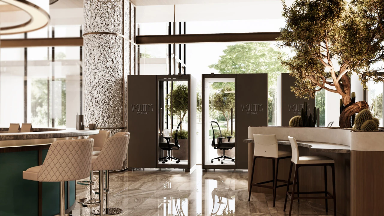 Vue officielle de V-Suites à Business Bay
