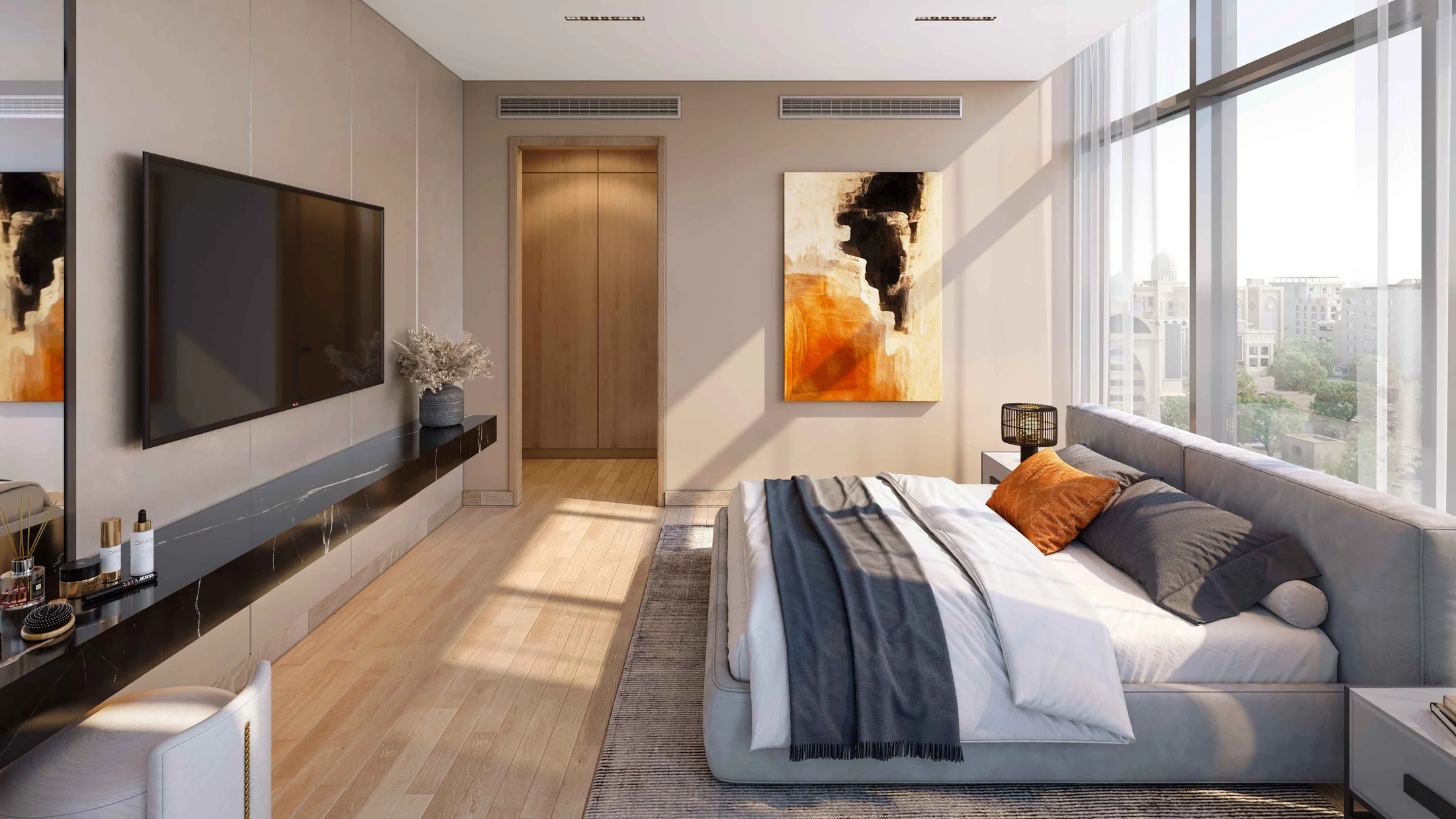 Orvessa Residences by Michel Adam — official architecture, interior or resident amenity view