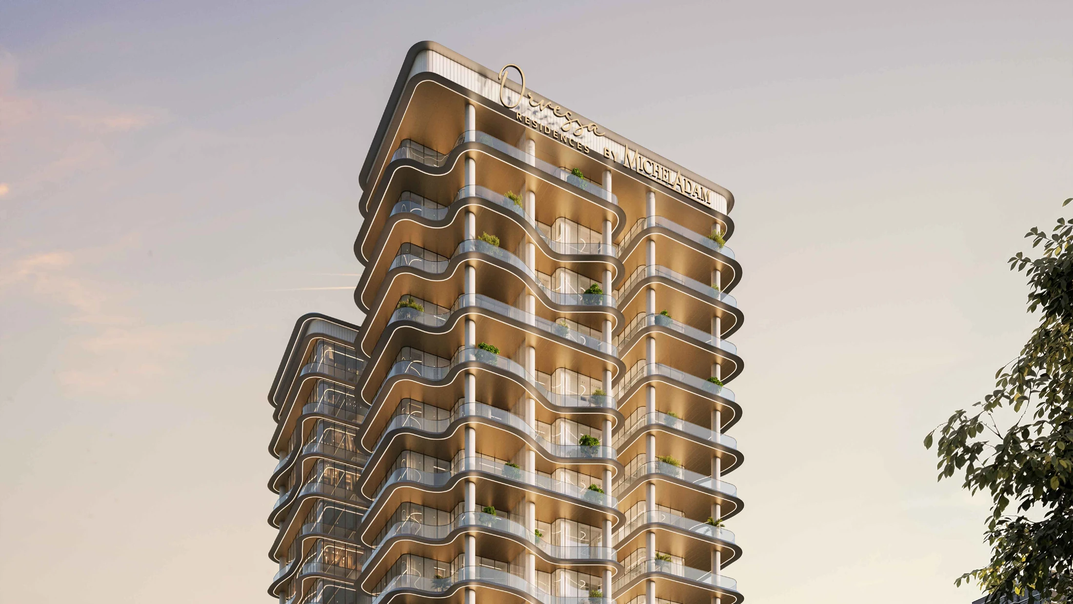 Orvessa Residences by Michel Adam — official architecture, interior or resident amenity view