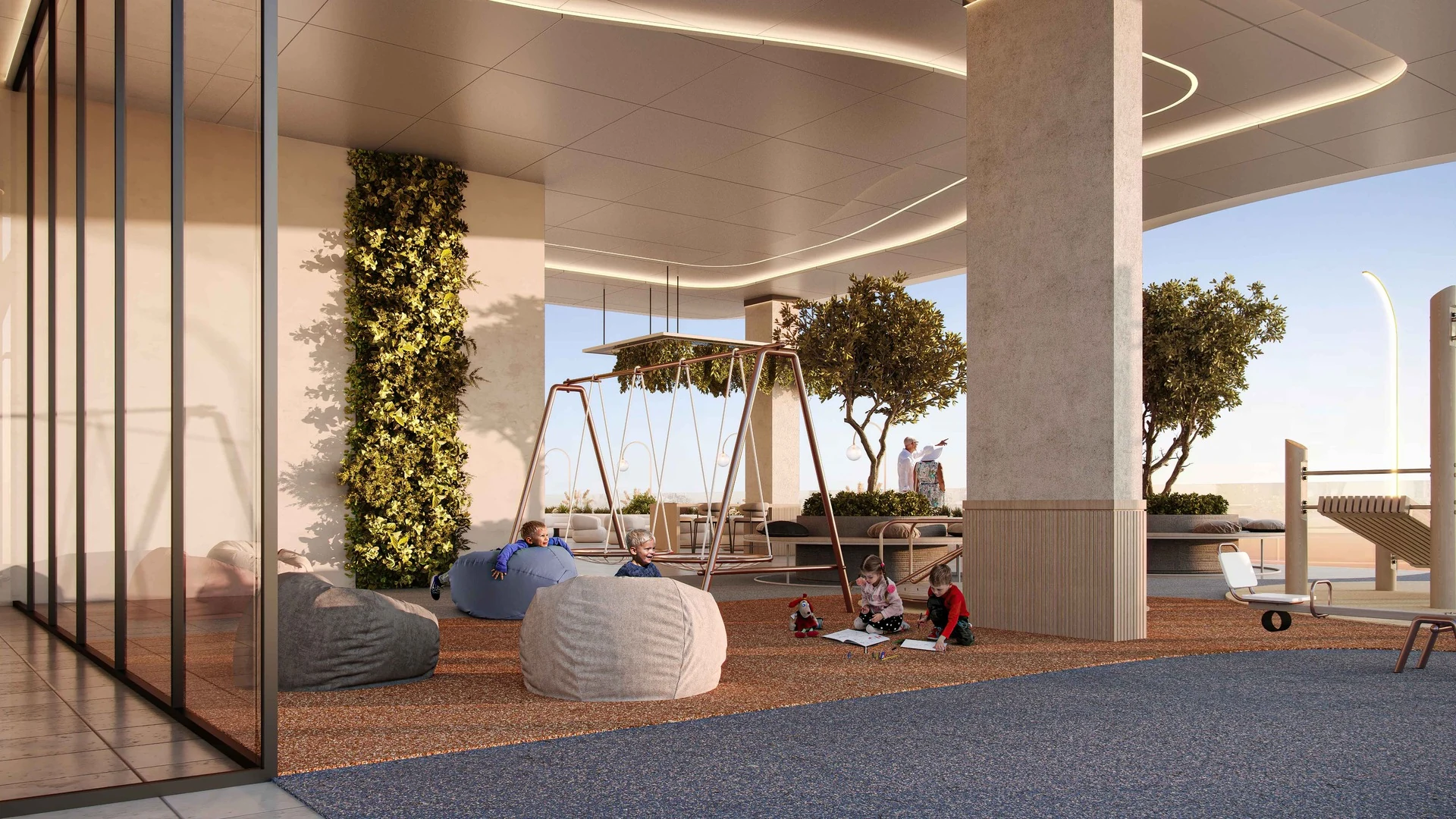 Orvessa Residences by Michel Adam — official architecture, interior or resident amenity view
