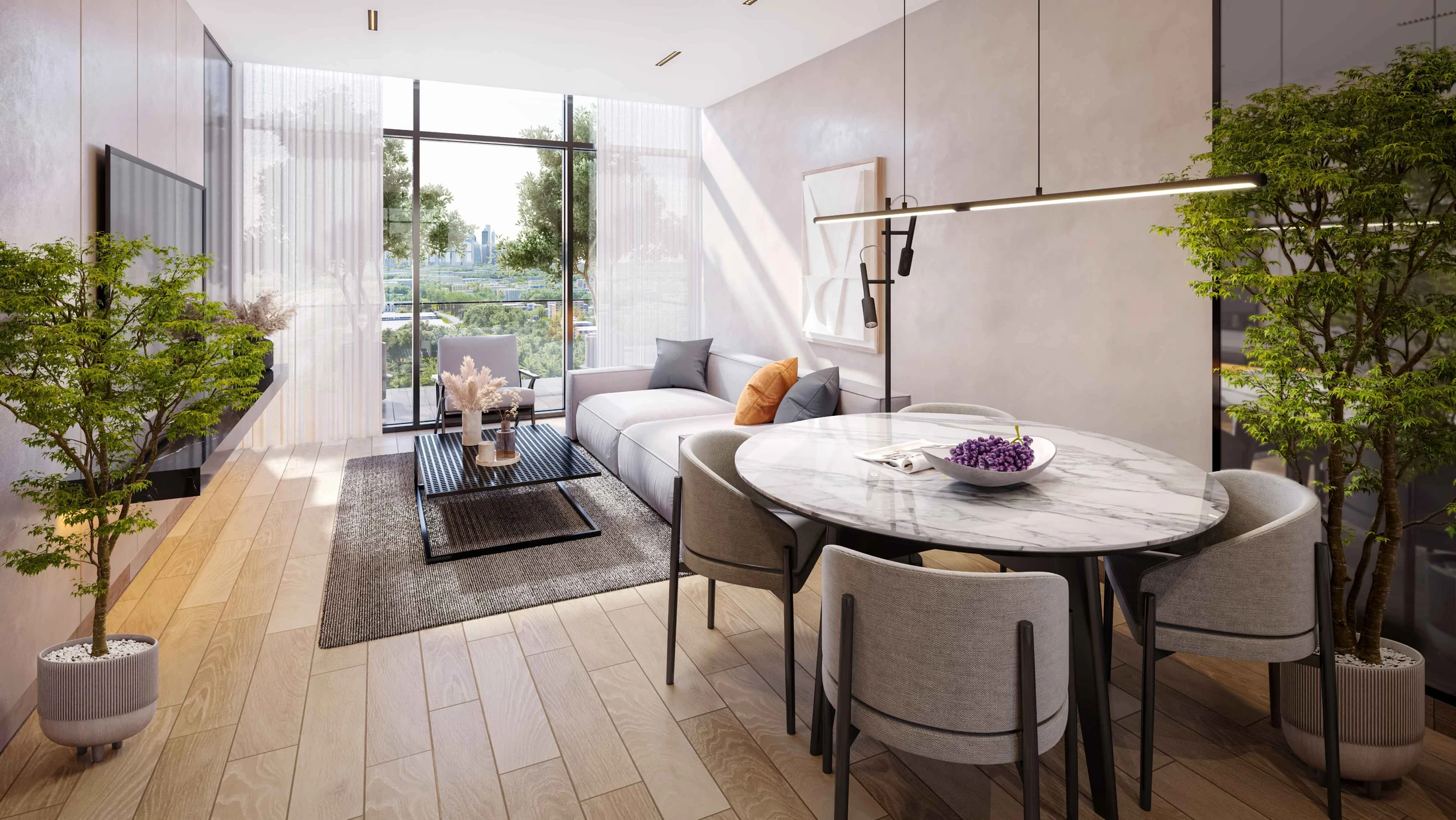 Orvessa Residences by Michel Adam — official architecture, interior or resident amenity view