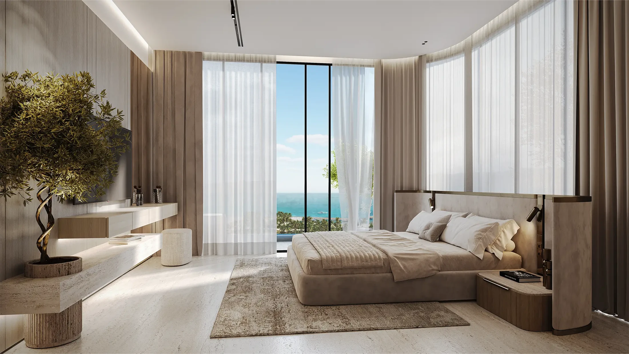Agua Residences — vista interna — a Dubai Islands