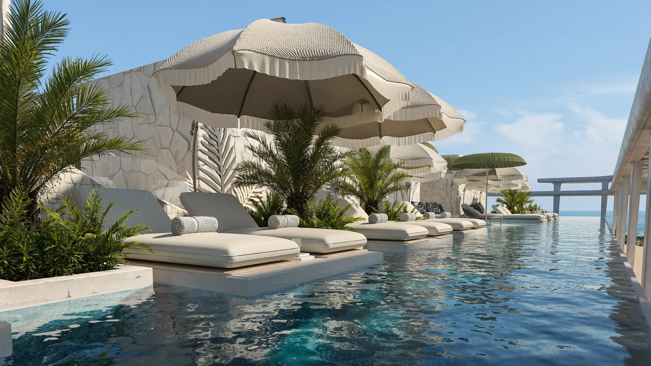 Agua Residences — vista interna — a Dubai Islands