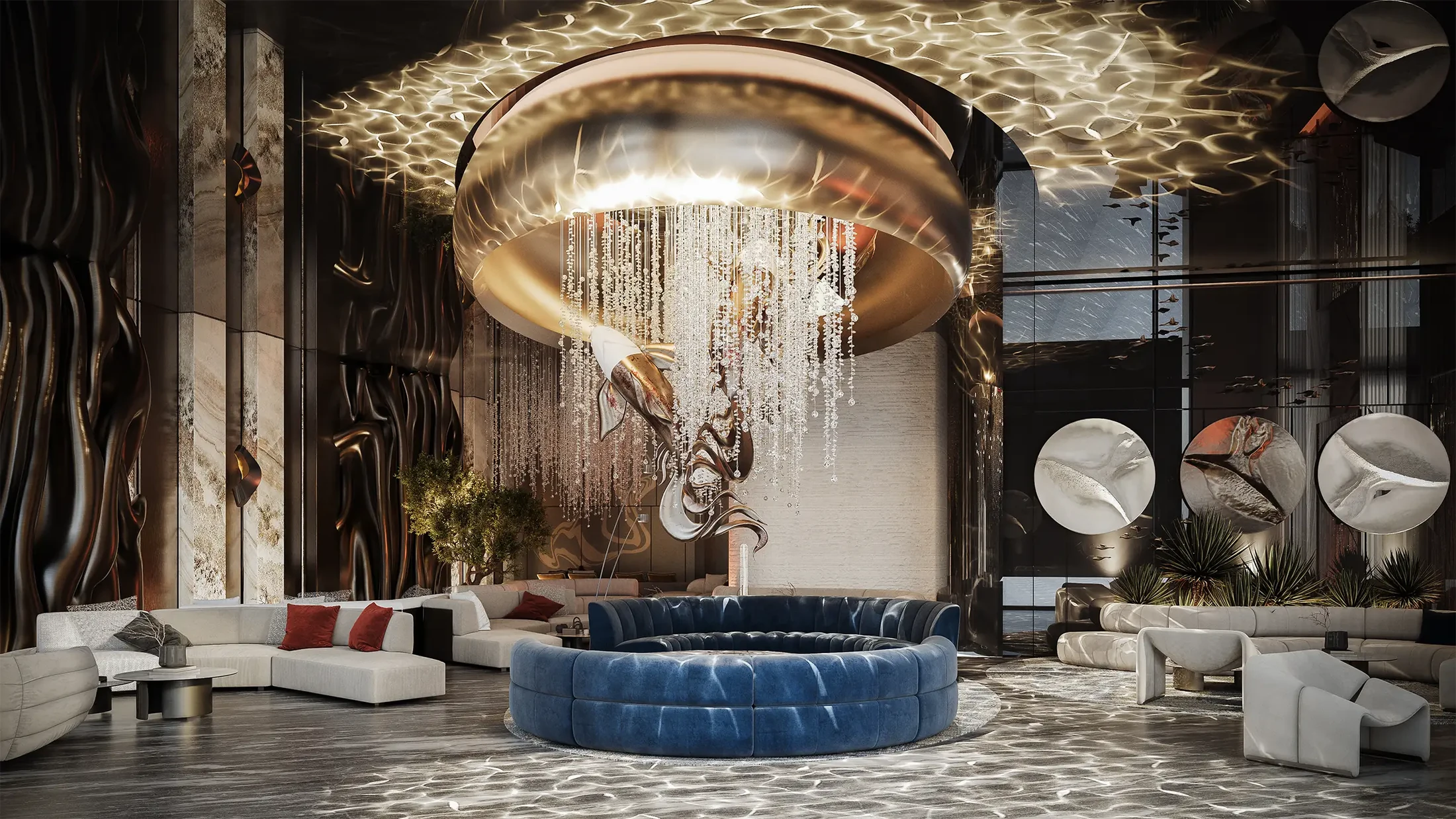 Allura Residences — iç görünüm — Jumeirah Village Circle bölgesinde