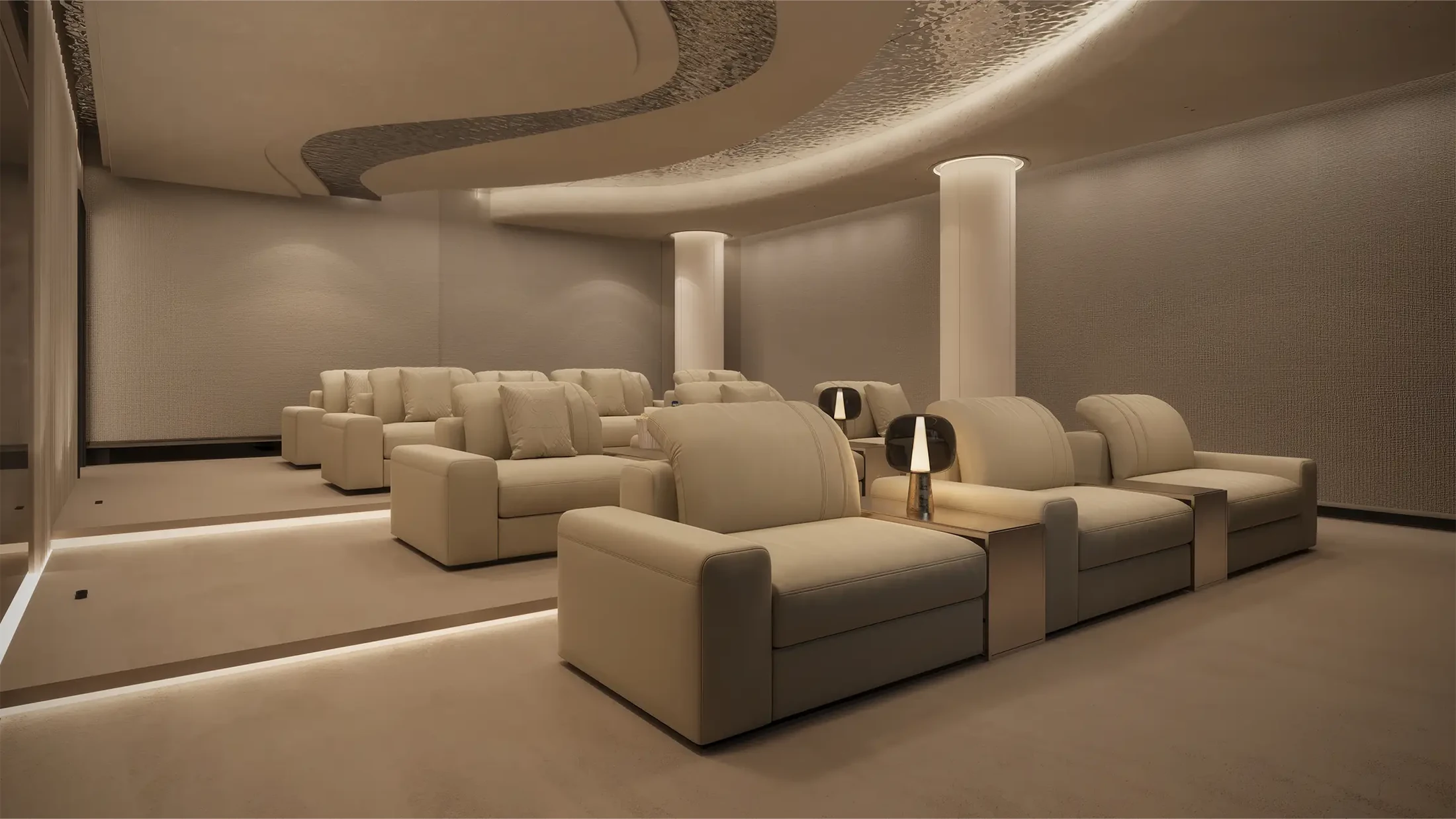 Arya Residences — official architecture, interior or resident amenity view