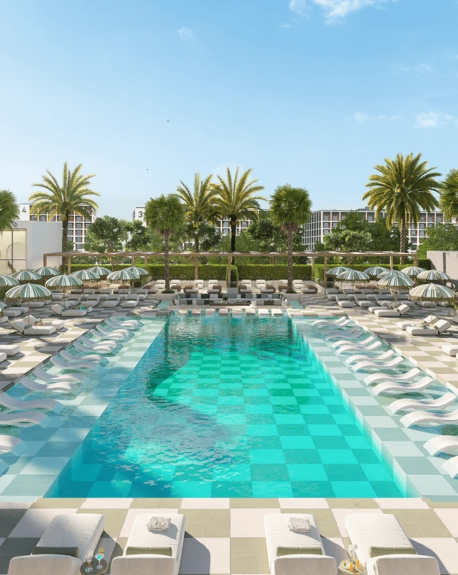 Vue officielle de hyde residences dubai hills