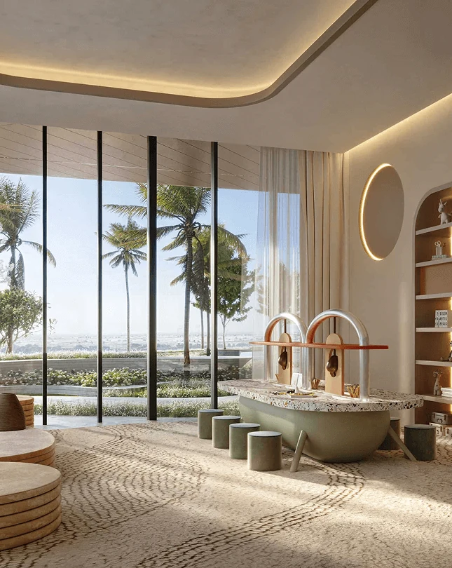 Vue officielle de movenpick residences dubai motor city