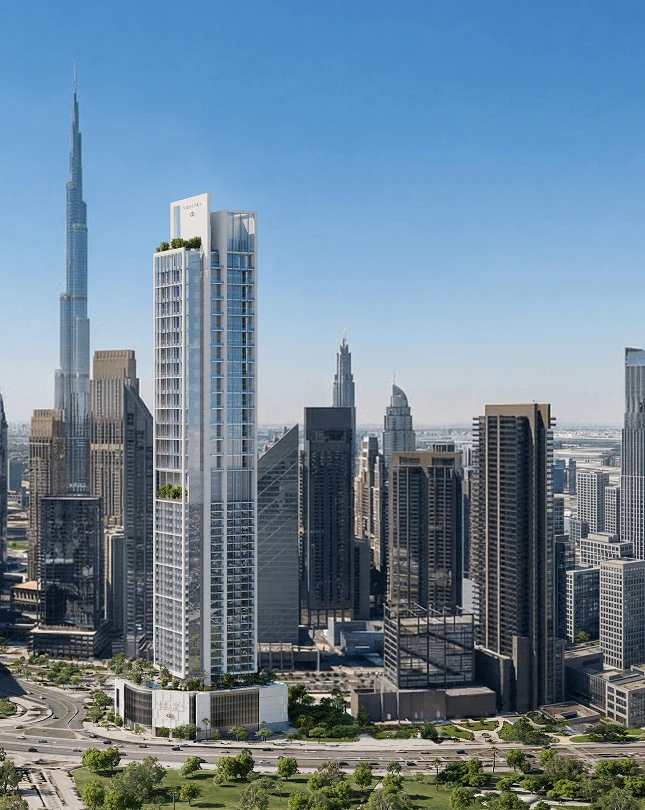 Vue officielle de sofitel residences dubai city view