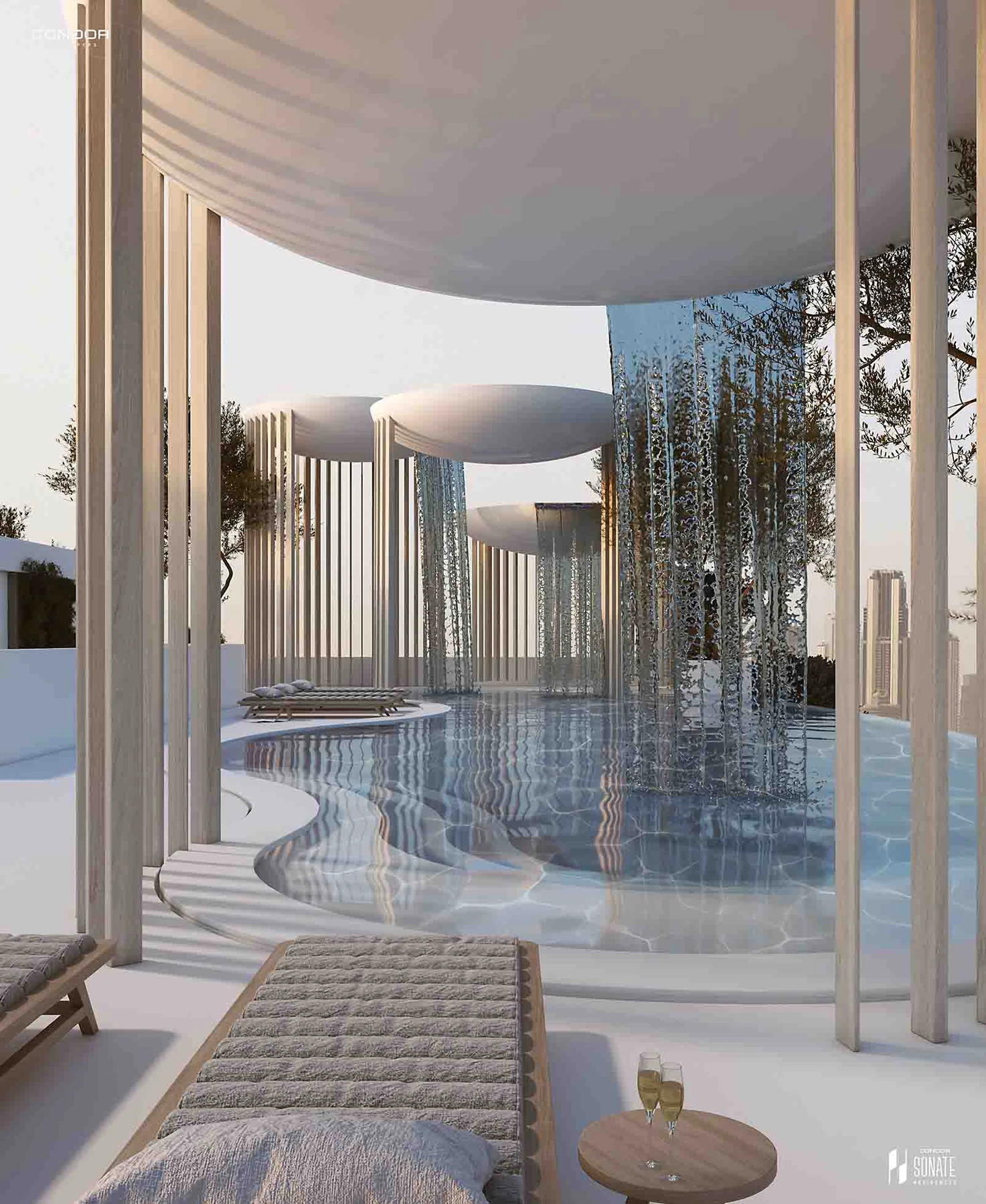 Infinity pool