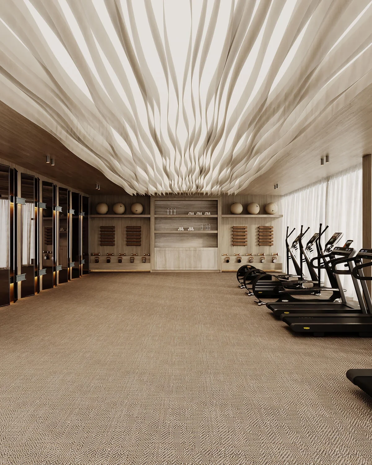 Helvetia Marine — Fitness room