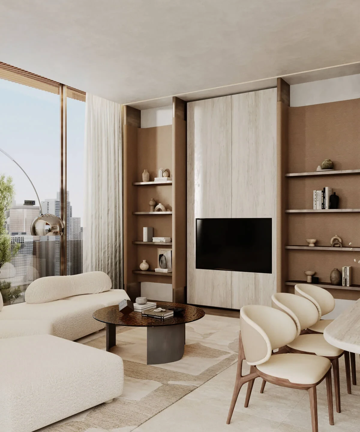 Helvetia Verde — Apartment living area