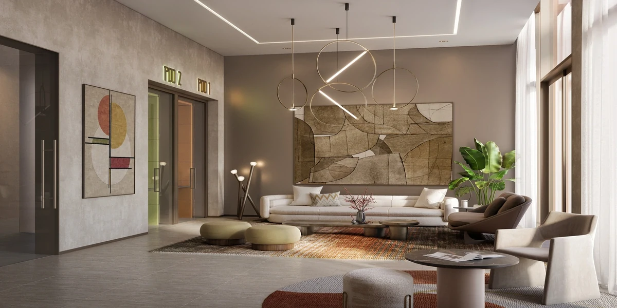 GP One Residence — Shared work area