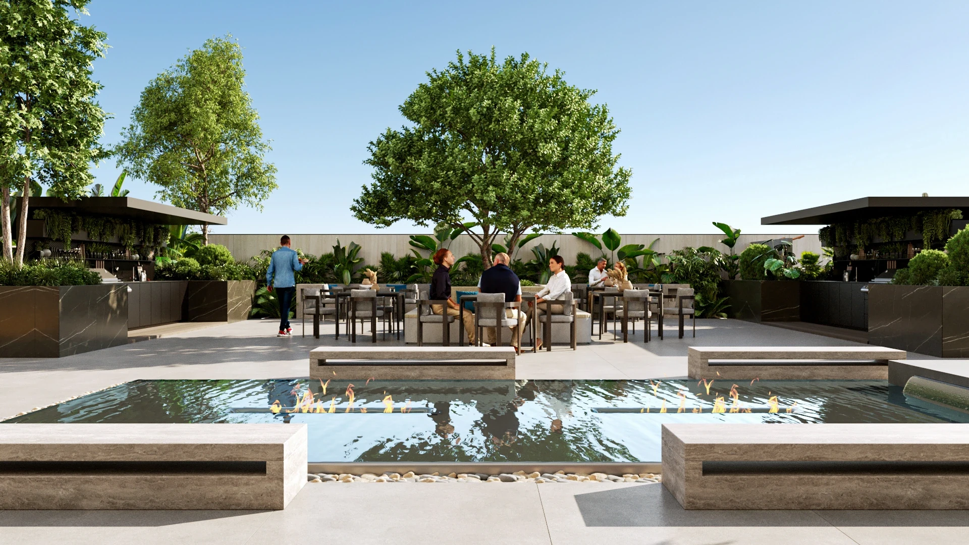 Velor — Zen outdoor area