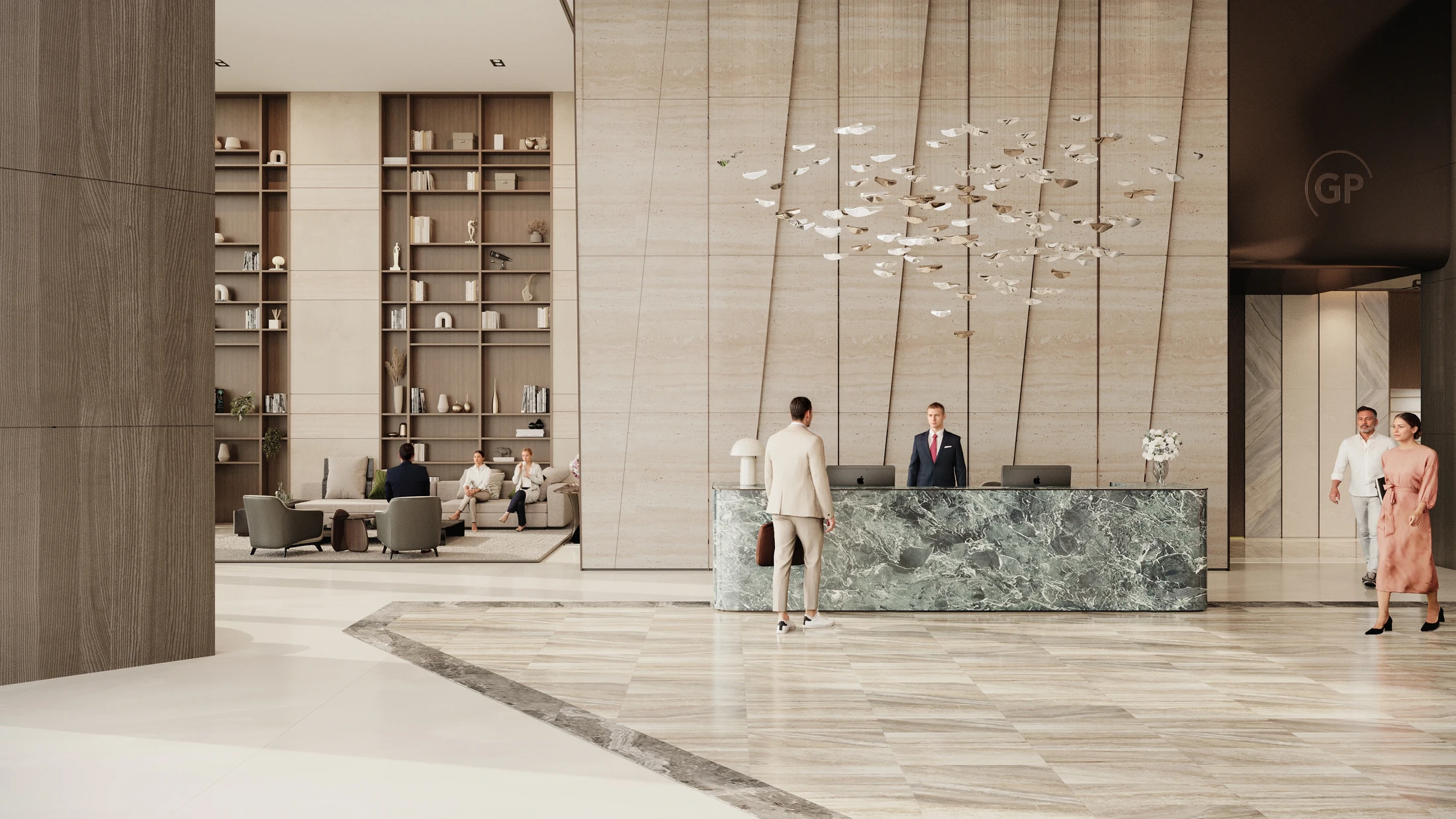 Velor — Reception lobby