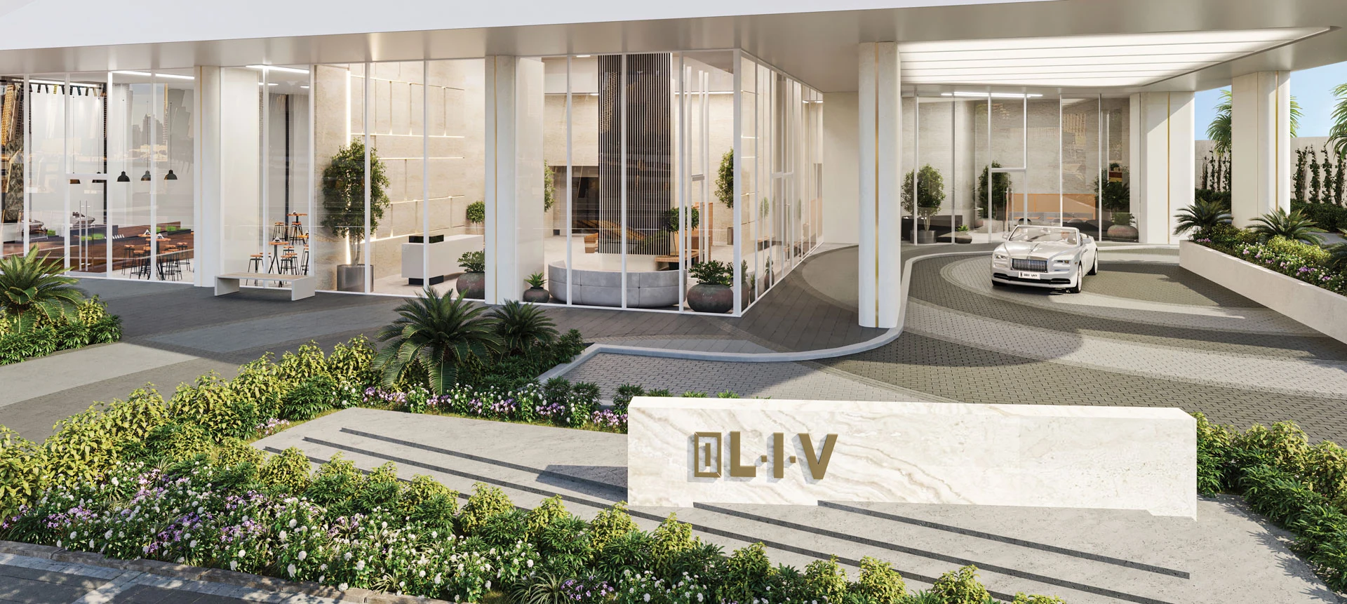 LIV LUX — official architecture, interior or resident amenity view