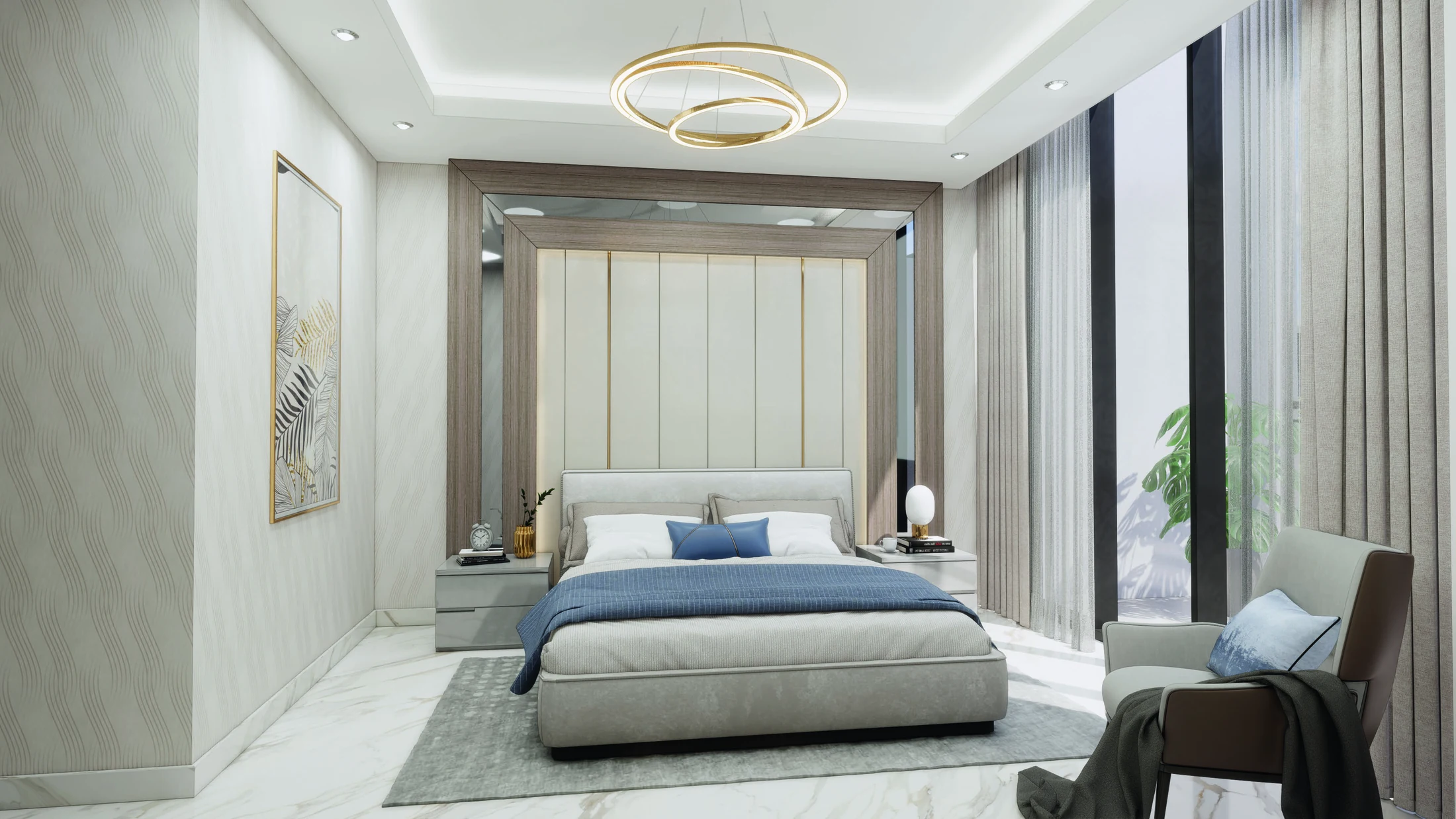 Lucky Royale Residence bedroom