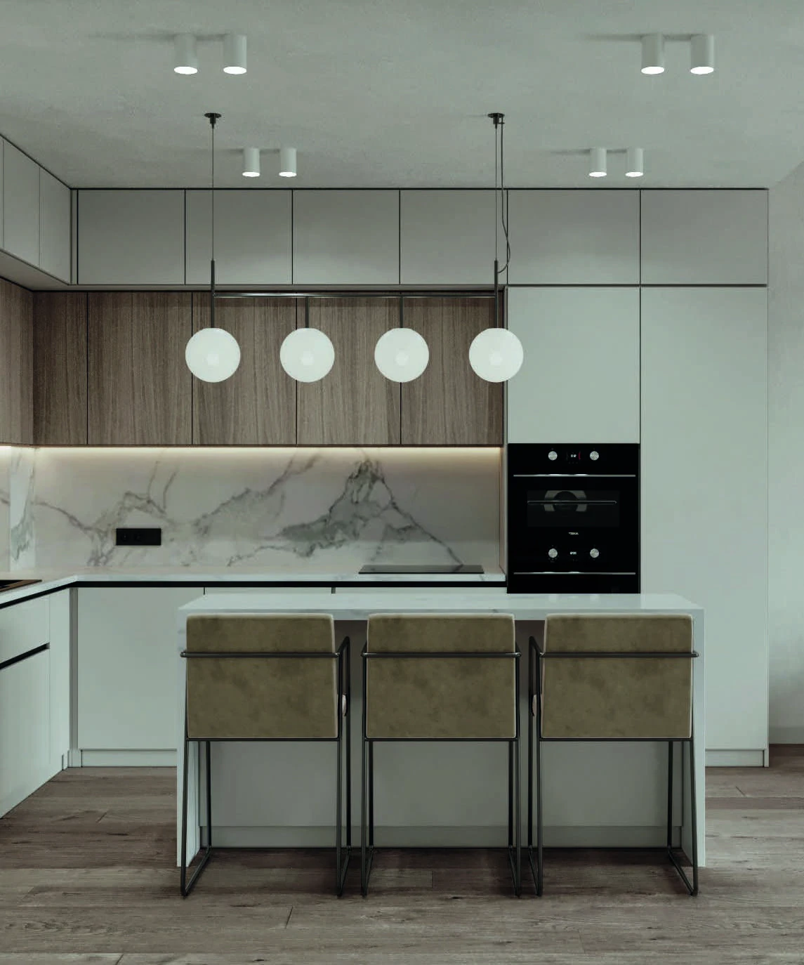 Lucky Royale Residence kitchen