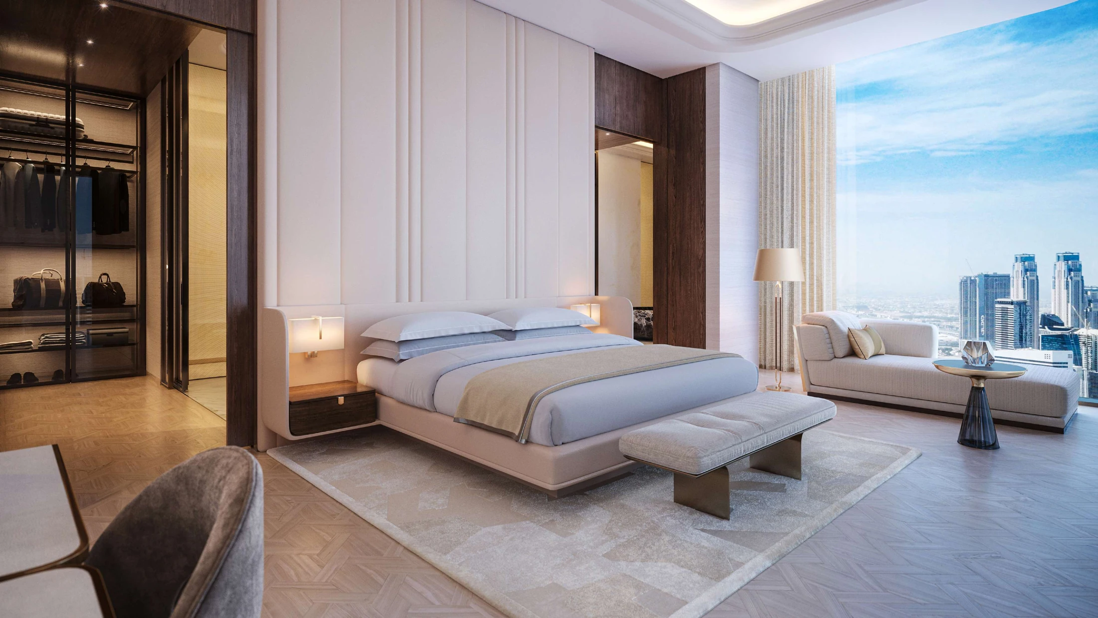 Waldorf Astoria Residences Dubai Business Bay — Residence bedroom
