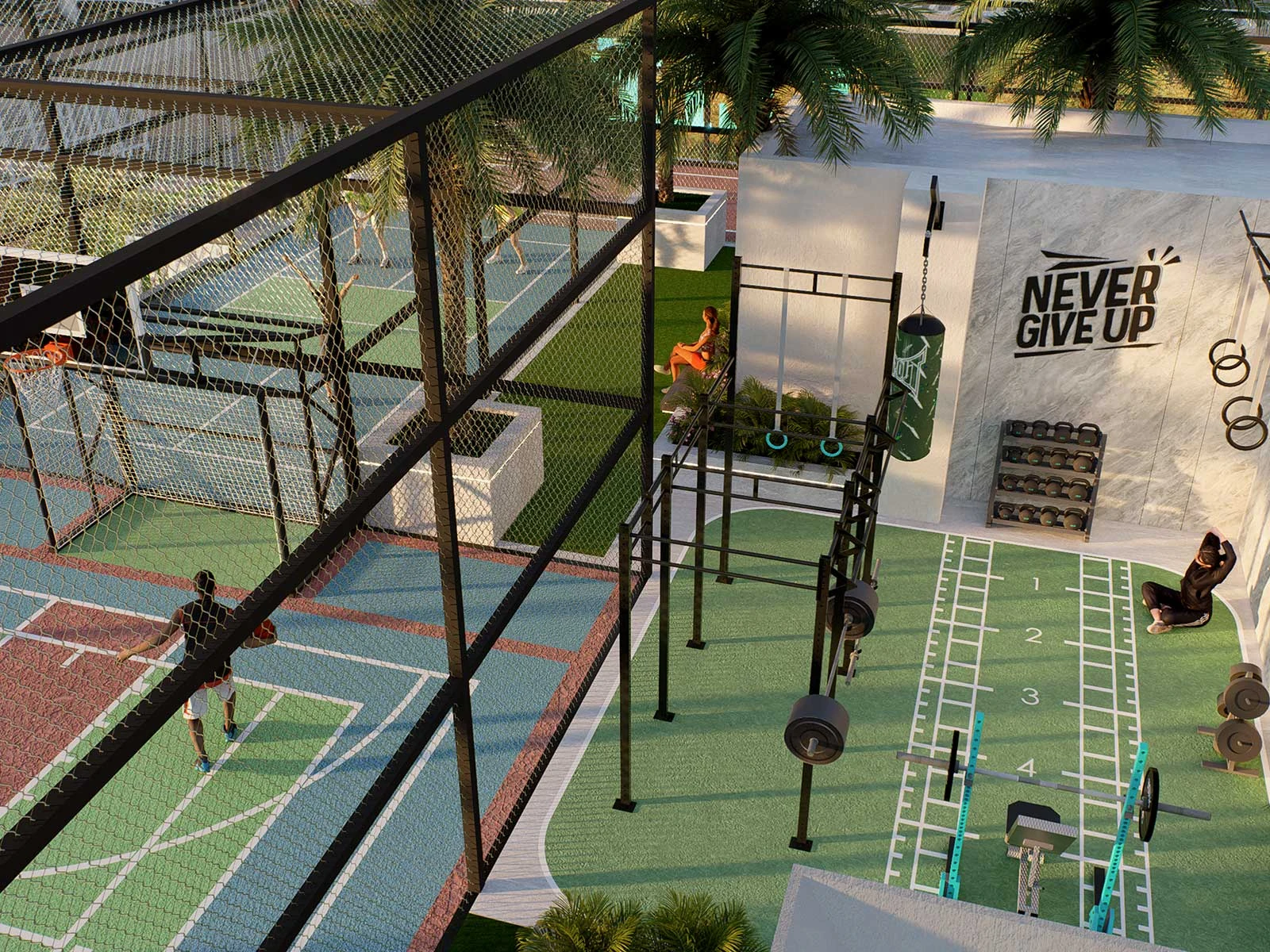 REEF 1000 — Outdoor Gym
