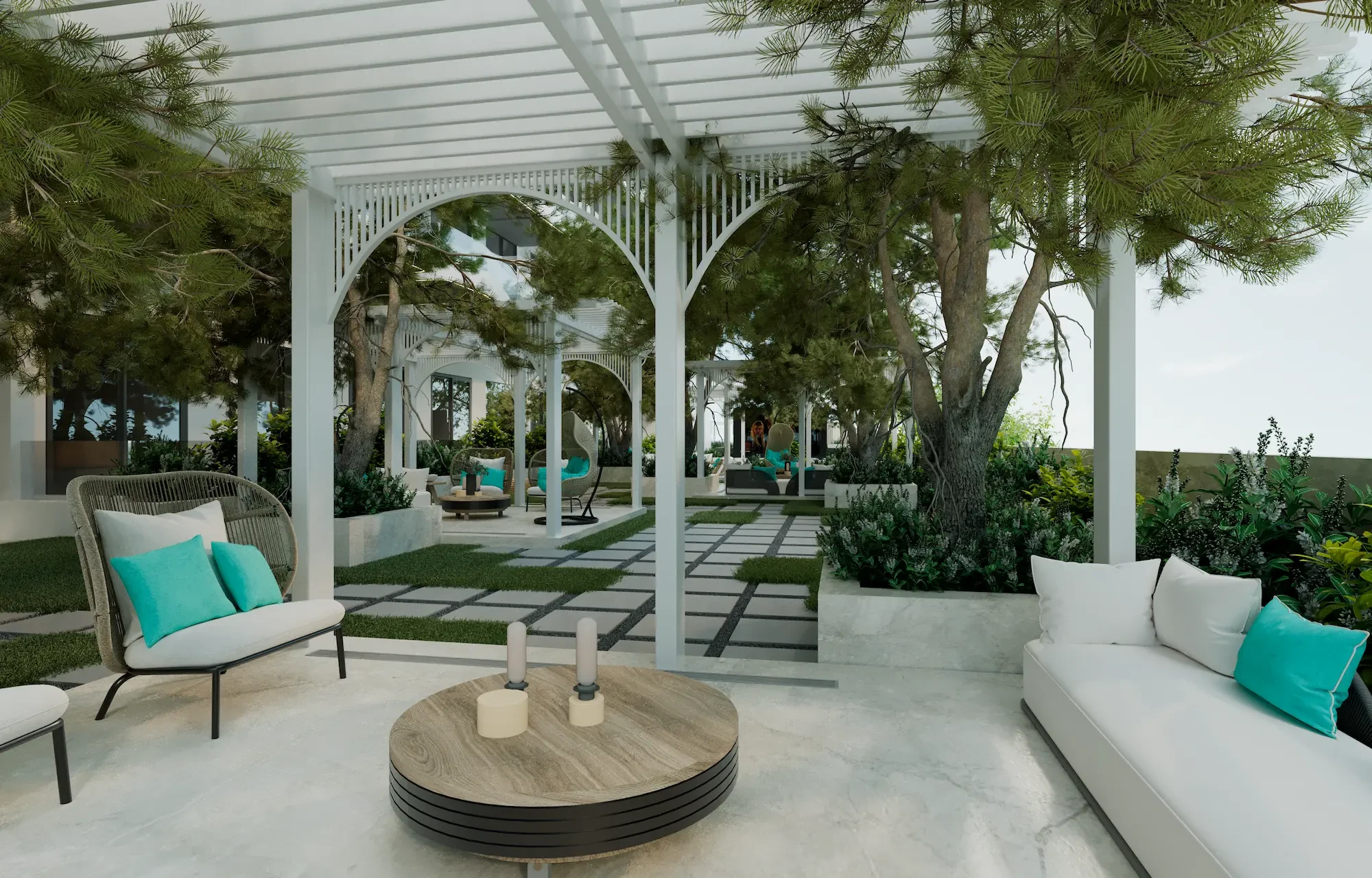 REEF 996 — Outdoor-Cooled Garden Lounges