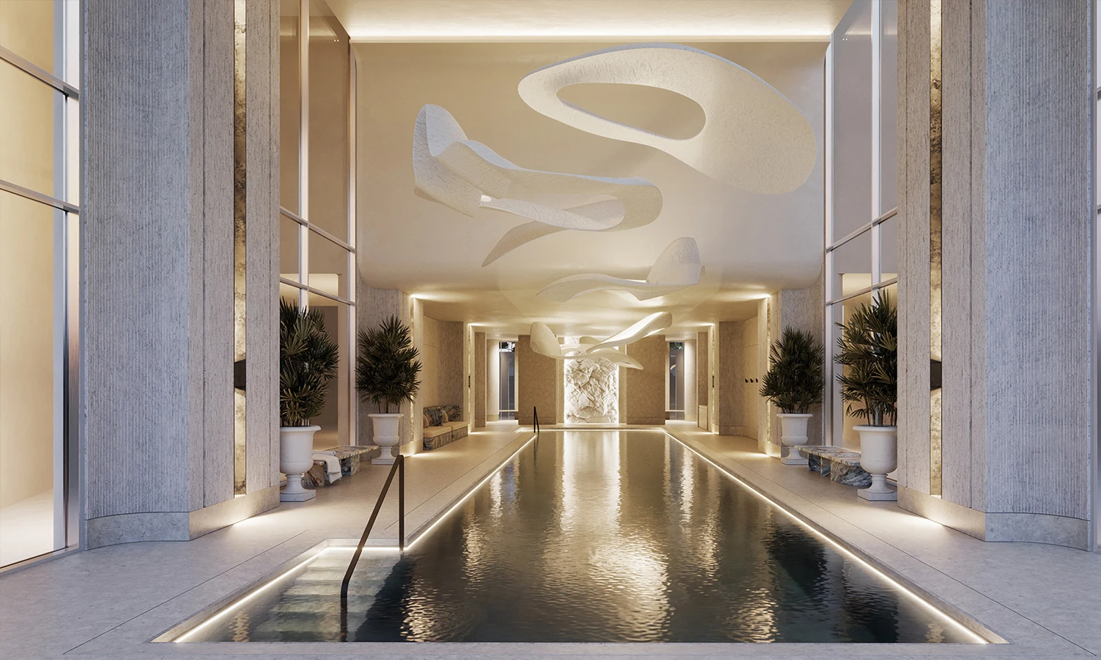 Regent Residences Dubai – Sankari Place — Indoor lap pool