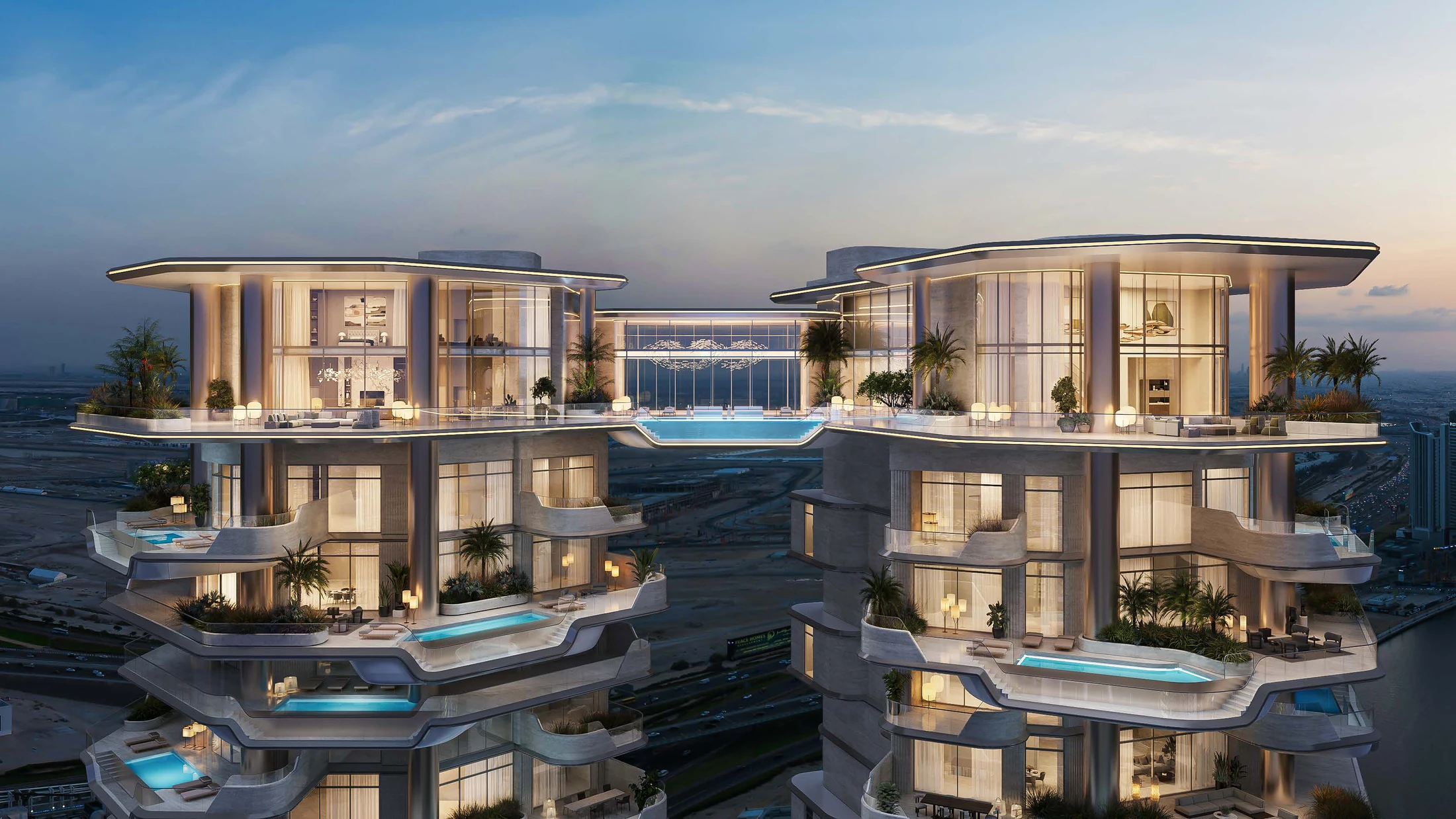 Regent Residences Dubai – Sankari Place, water villas within the same programme
